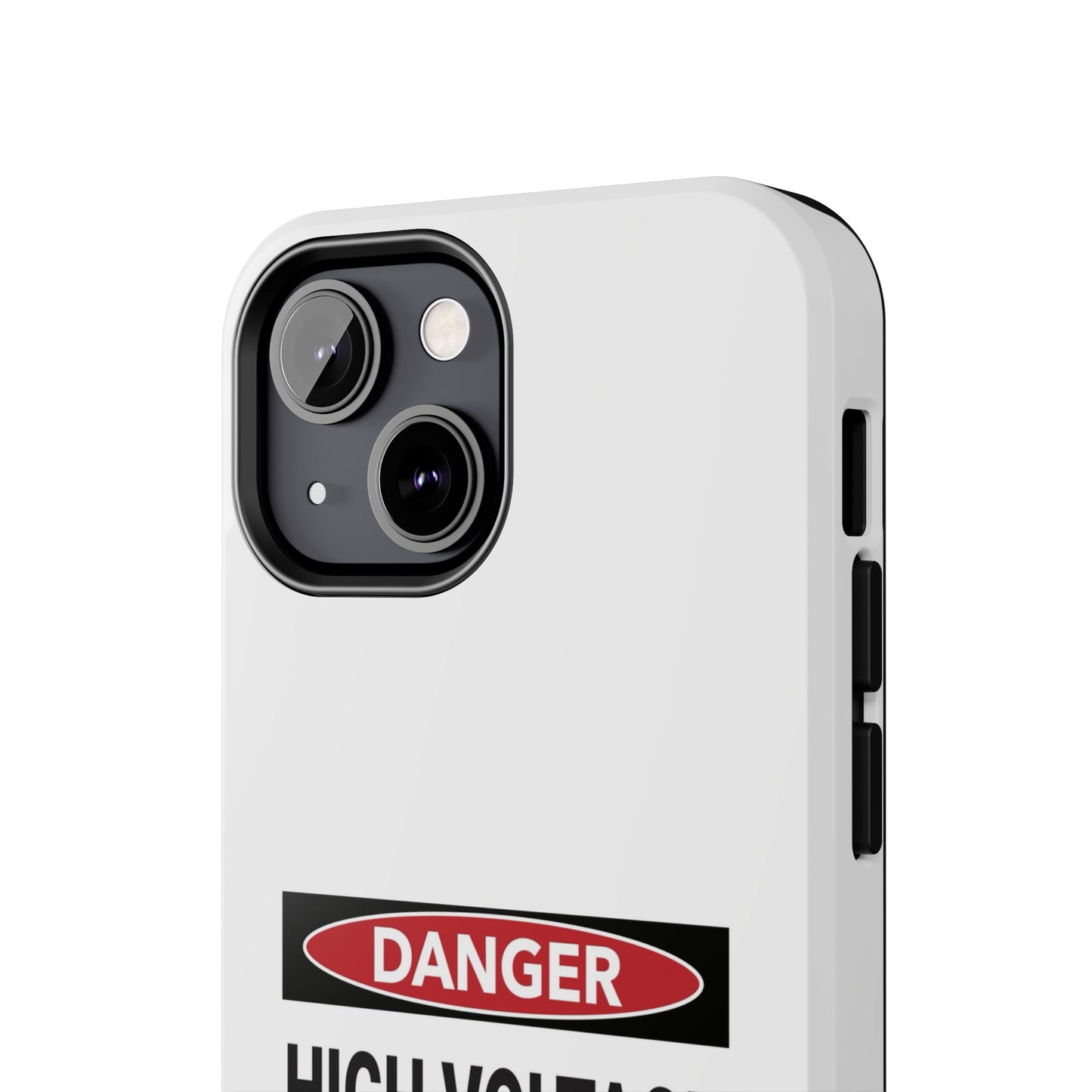 Danger High Voltage Keep Away - Tough iPhone Cases - Choose your Size