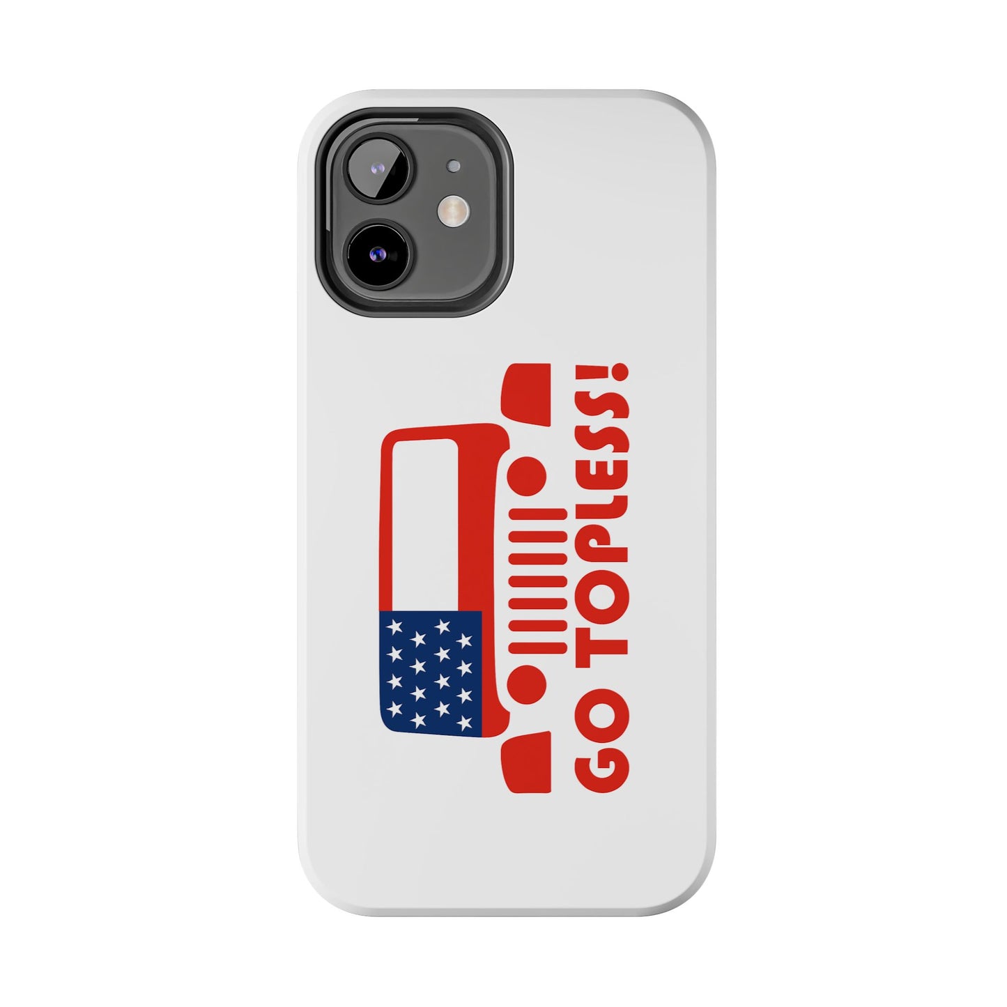 GO TOPLESS - Tough iPhone Cases - Choose your Size