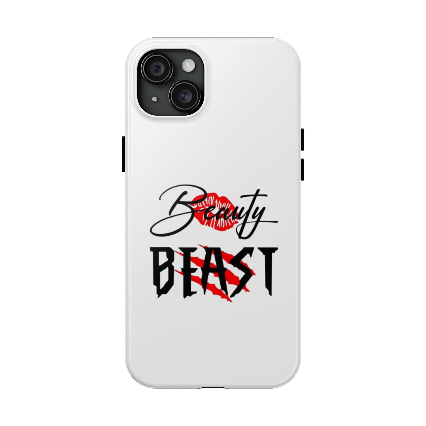 BEAUTY BEAST - Tough iPhone Cases - Choose your Size