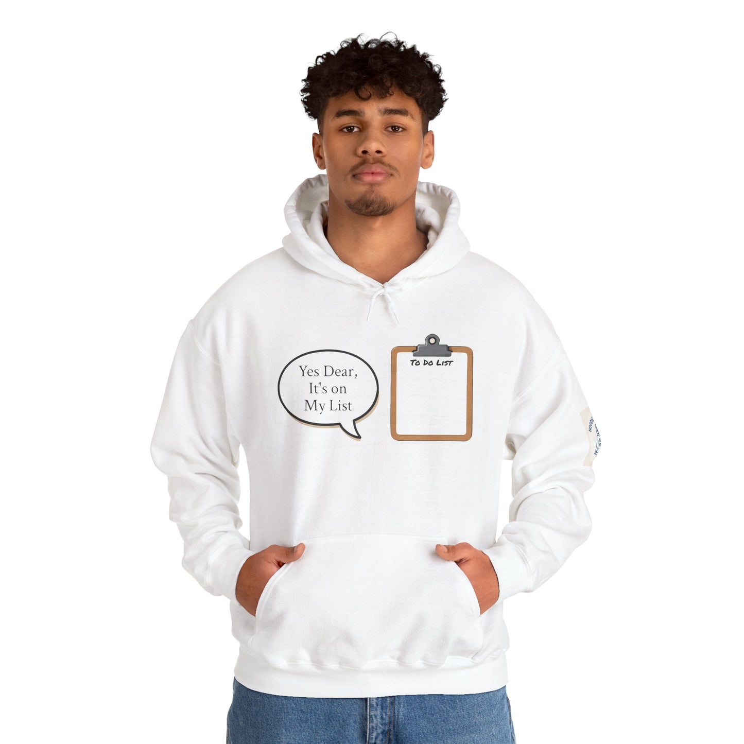 Yes Dear, It’s on My List - Unisex Heavy Blend Hooded Sweatshirt.