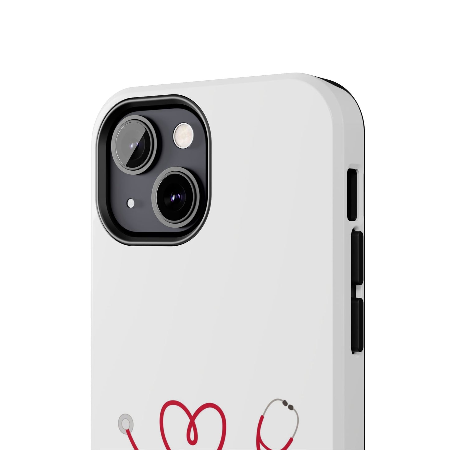 Stethoscope Heart - Tough iPhone Cases - Choose your Size
