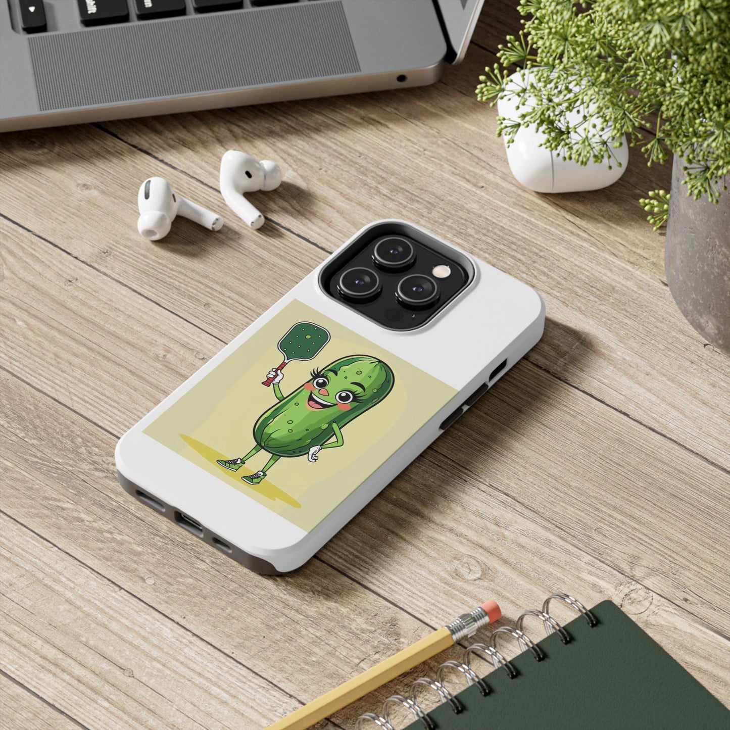 Pickleball - Tough iPhone Cases - Choose your Size