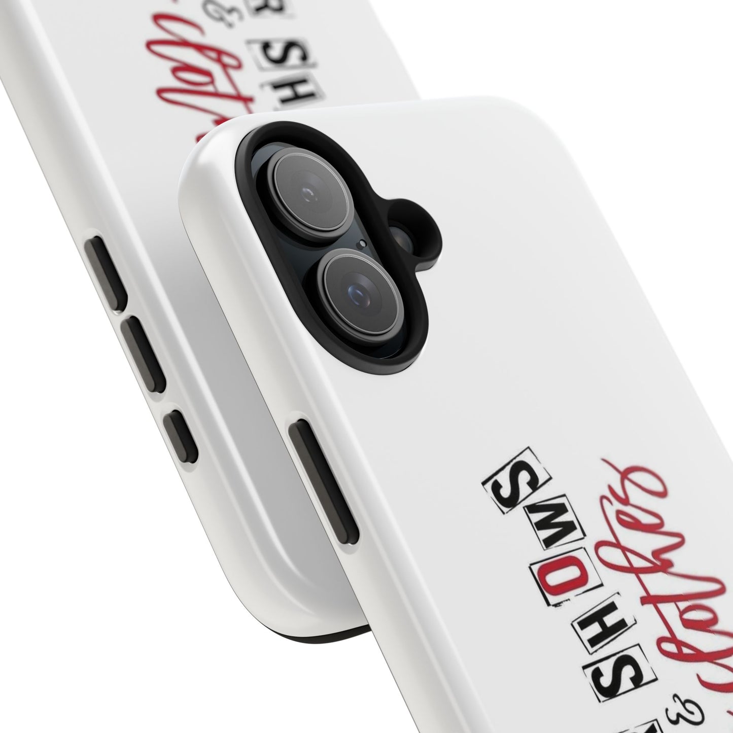 MURDER SHOWS & comfy clothes - Tough iPhone Cases - Choose your Size