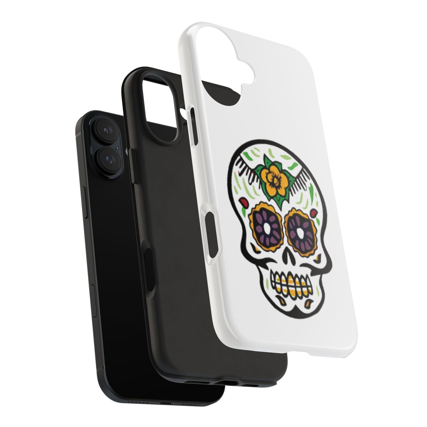 Colorful Skull - Tough iPhone Cases - Choose your Size