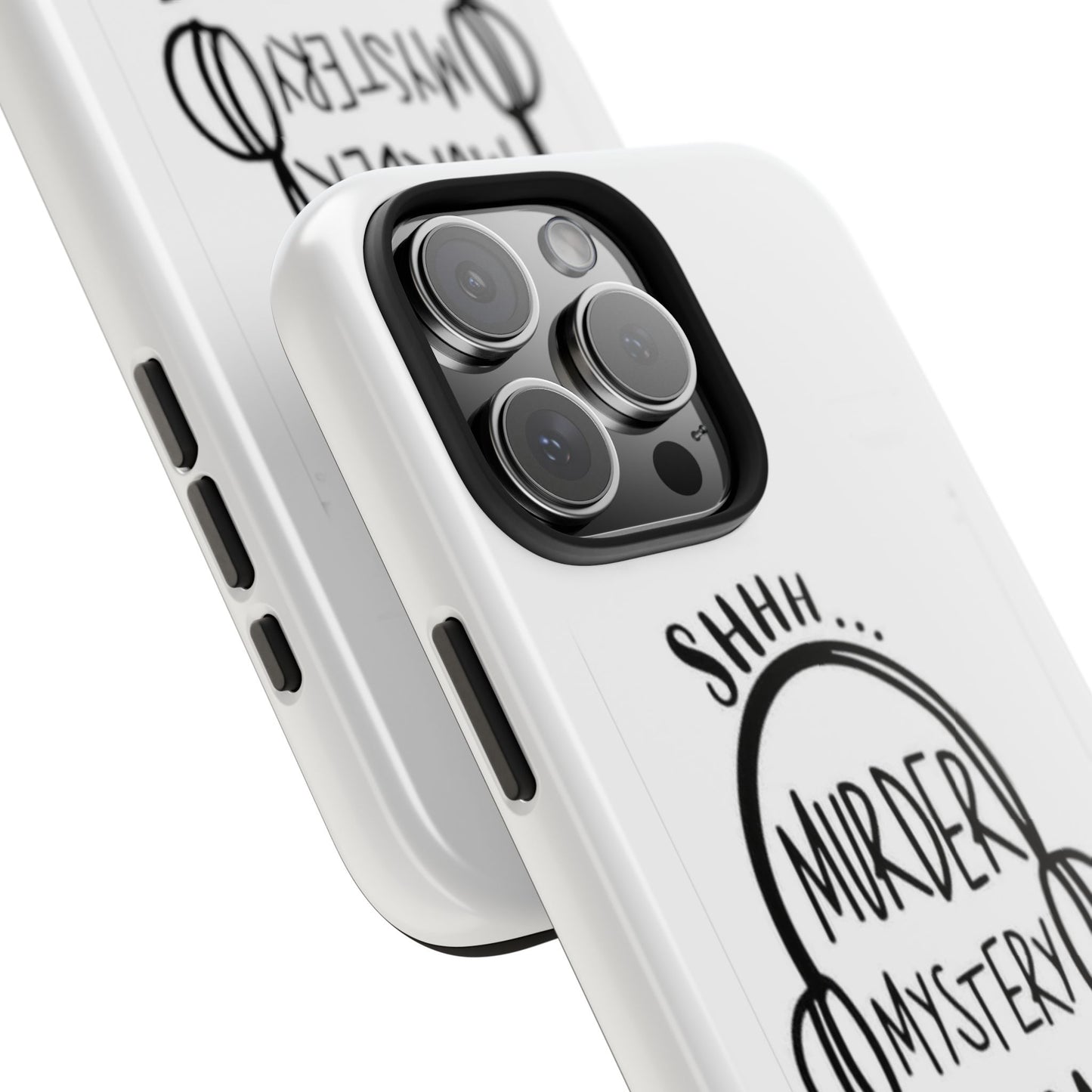 Shhh Murder Mystery Podcast in Progress… - Tough iPhone Cases - Choose your Size