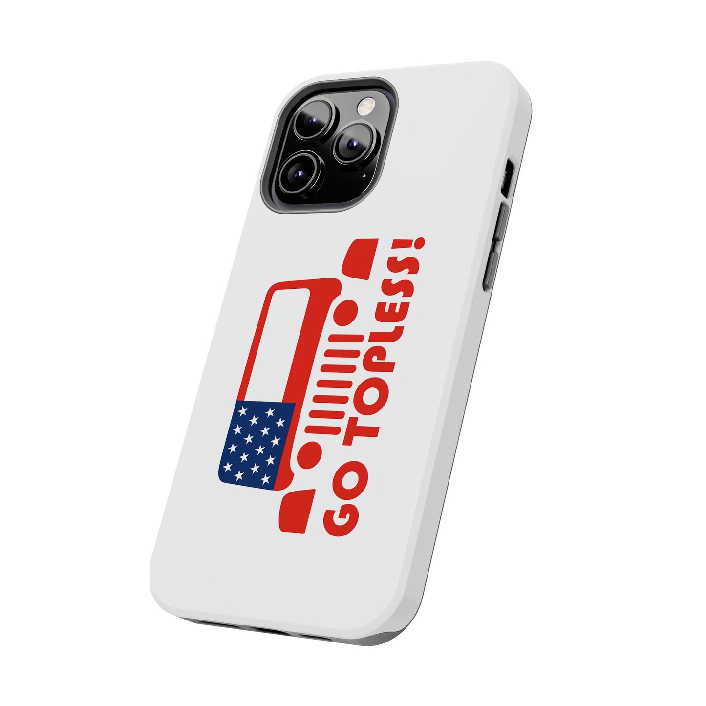 GO TOPLESS - Tough iPhone Cases - Choose your Size
