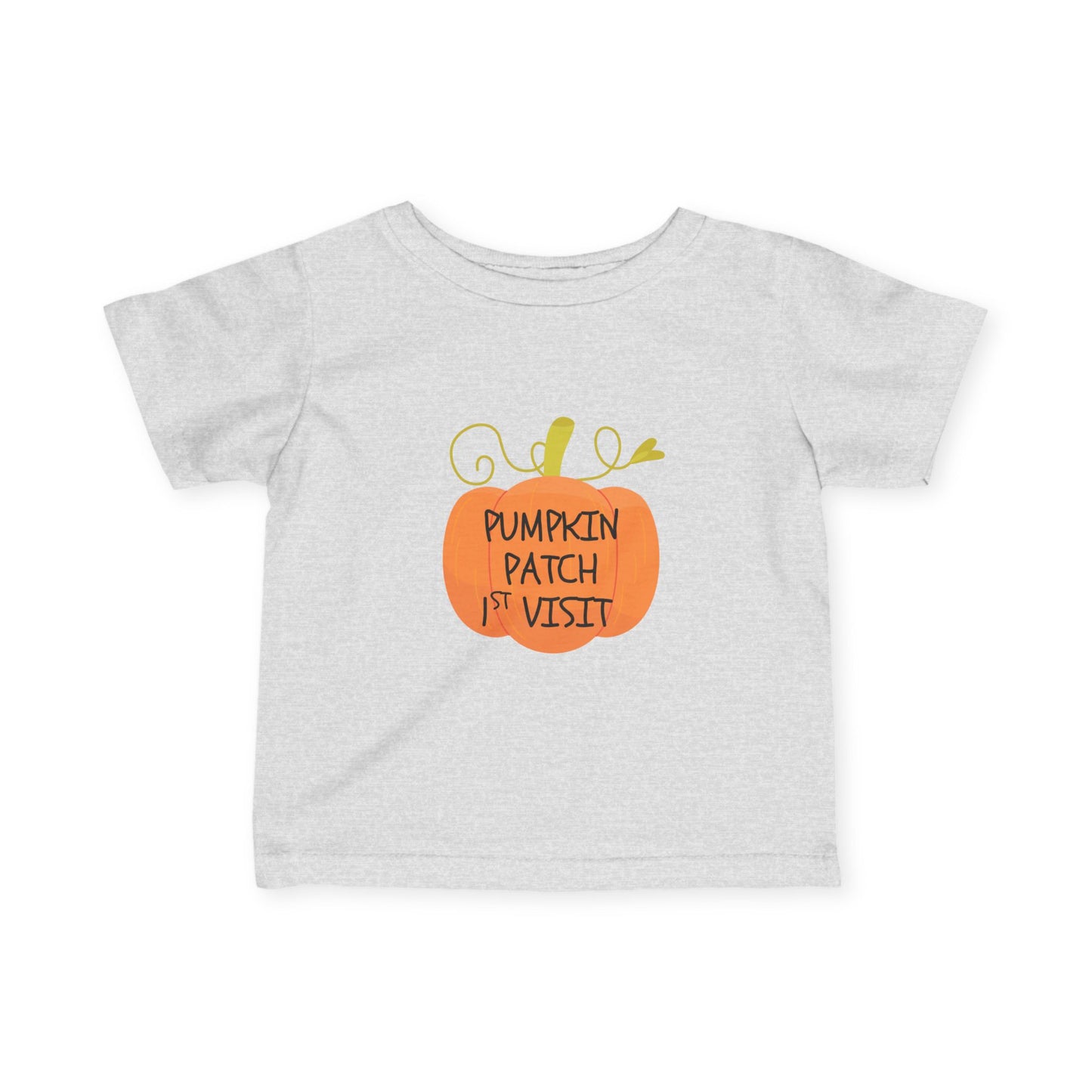 Pumpkin Patch 1st Visit - Infant Tee, Cute Baby Shirt, Toddler Graphics, Baby Shower Gift, Nursery Decor