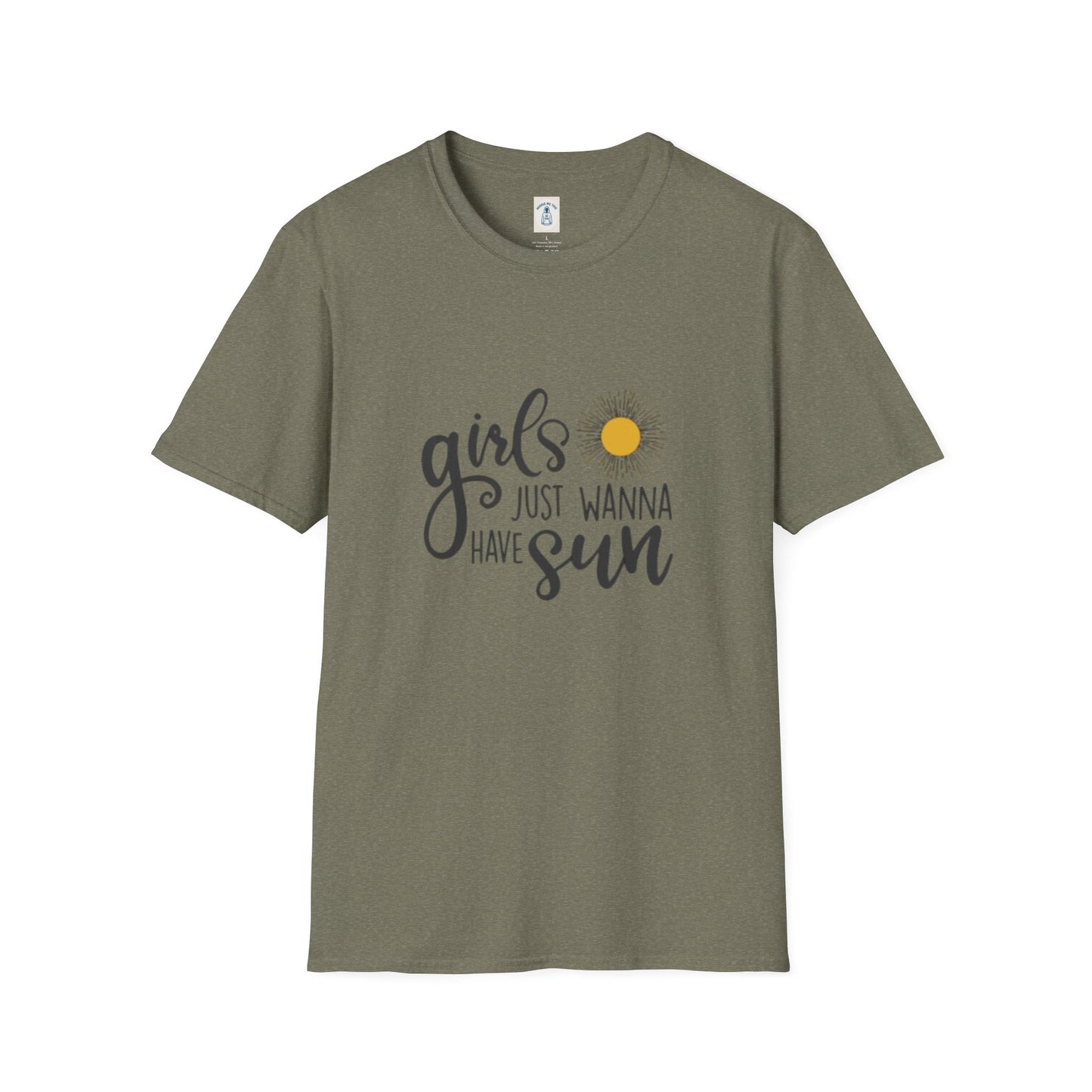 Girls Just Wanna Have Sun - Unisex Softstyle T-Shirt