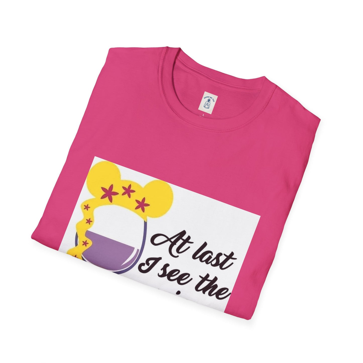 At Last I See the Wine - Unisex Softstyle T-Shirt
