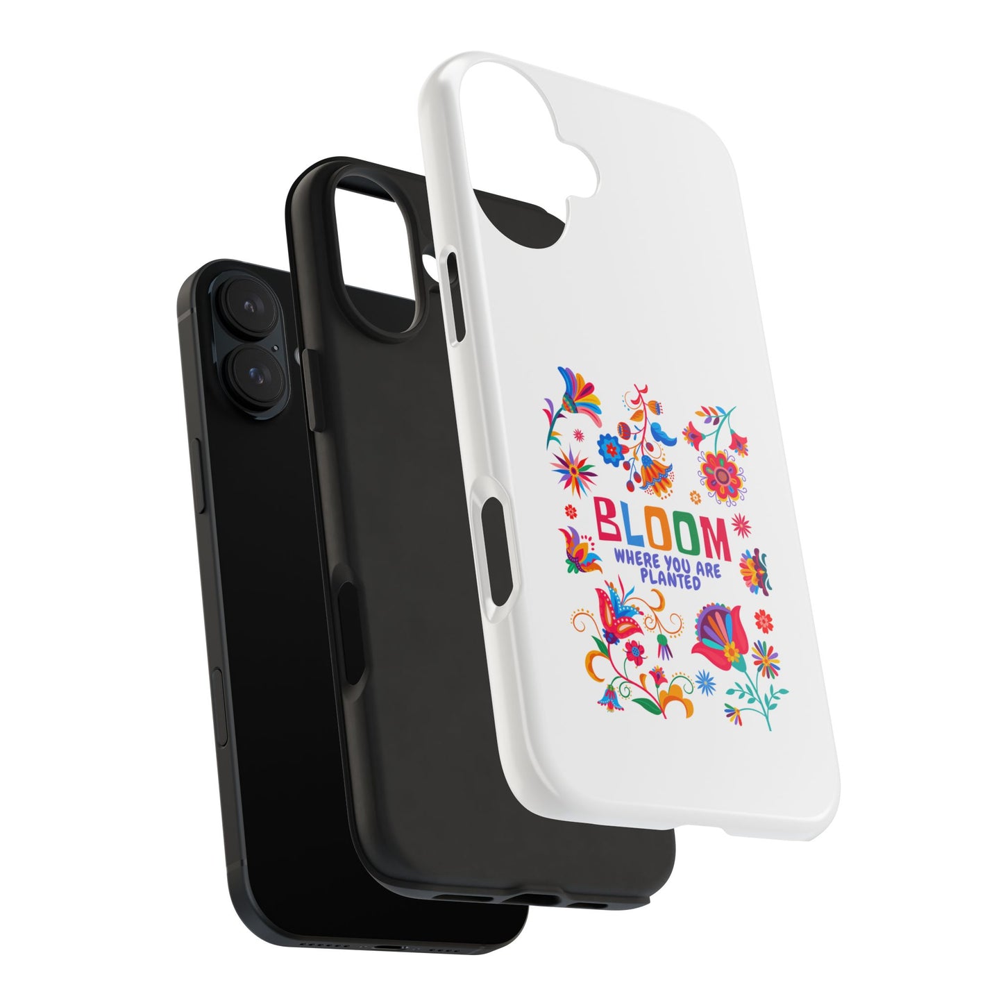 Bloom Where You are Planted - Tough iPhone Cases - Choose your Size