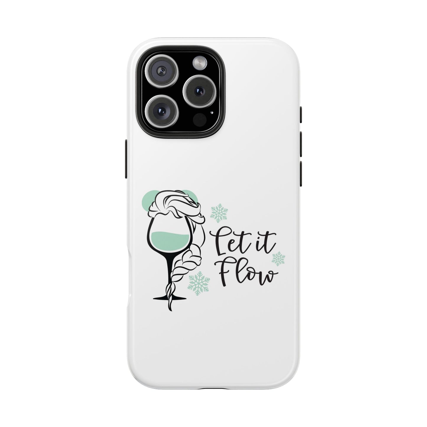 Let it Flow - Tough iPhone Cases - Choose your Size