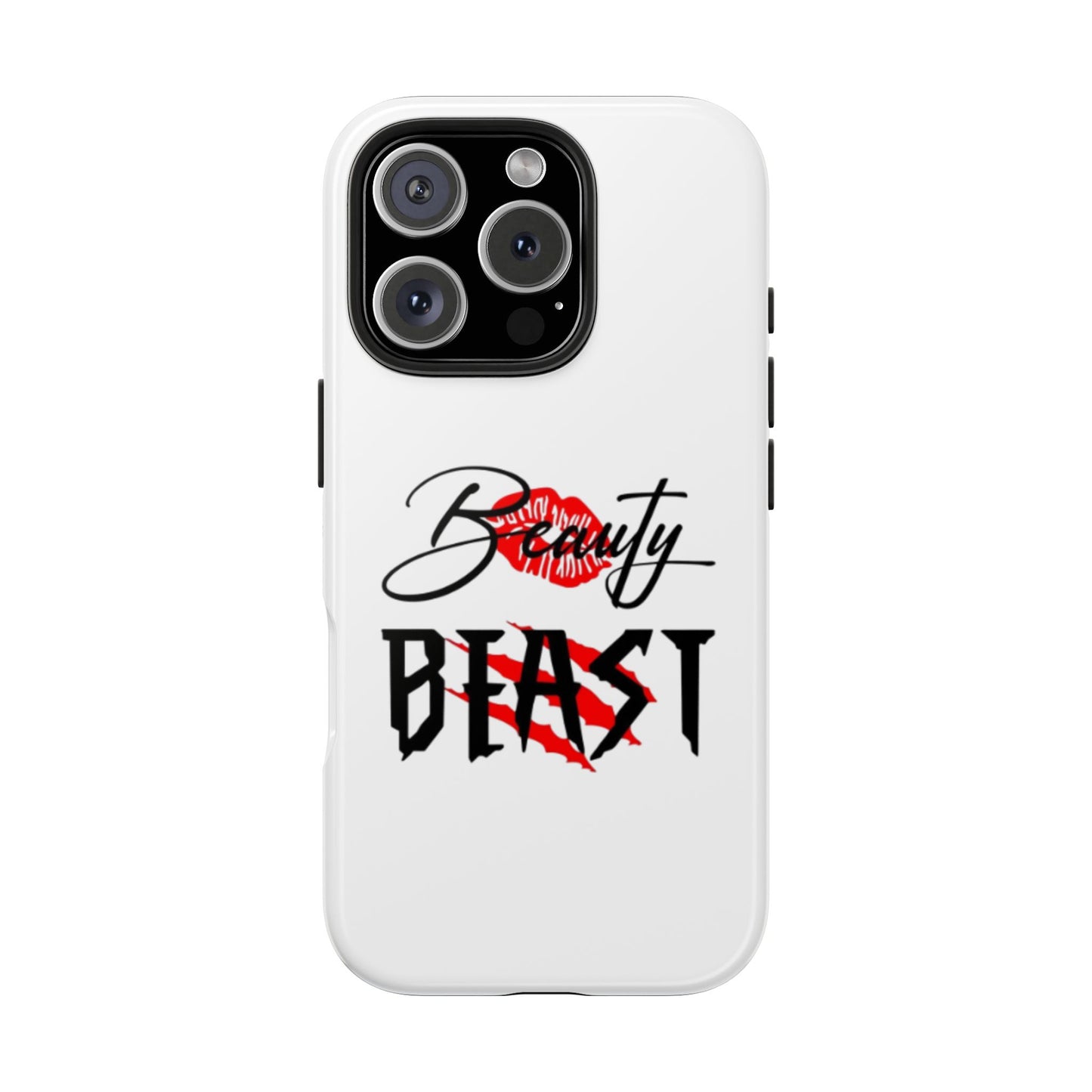 BEAUTY BEAST - Tough iPhone Cases - Choose your Size