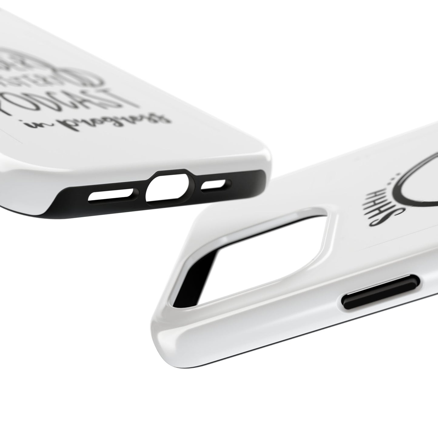 Shhh Murder Mystery Podcast in Progress… - Tough iPhone Cases - Choose your Size