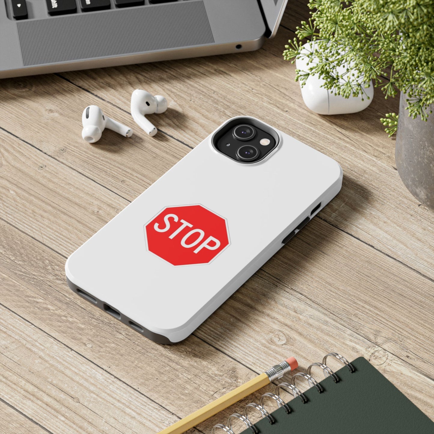 Stop Sign - Tough iPhone Cases - Choose your Size