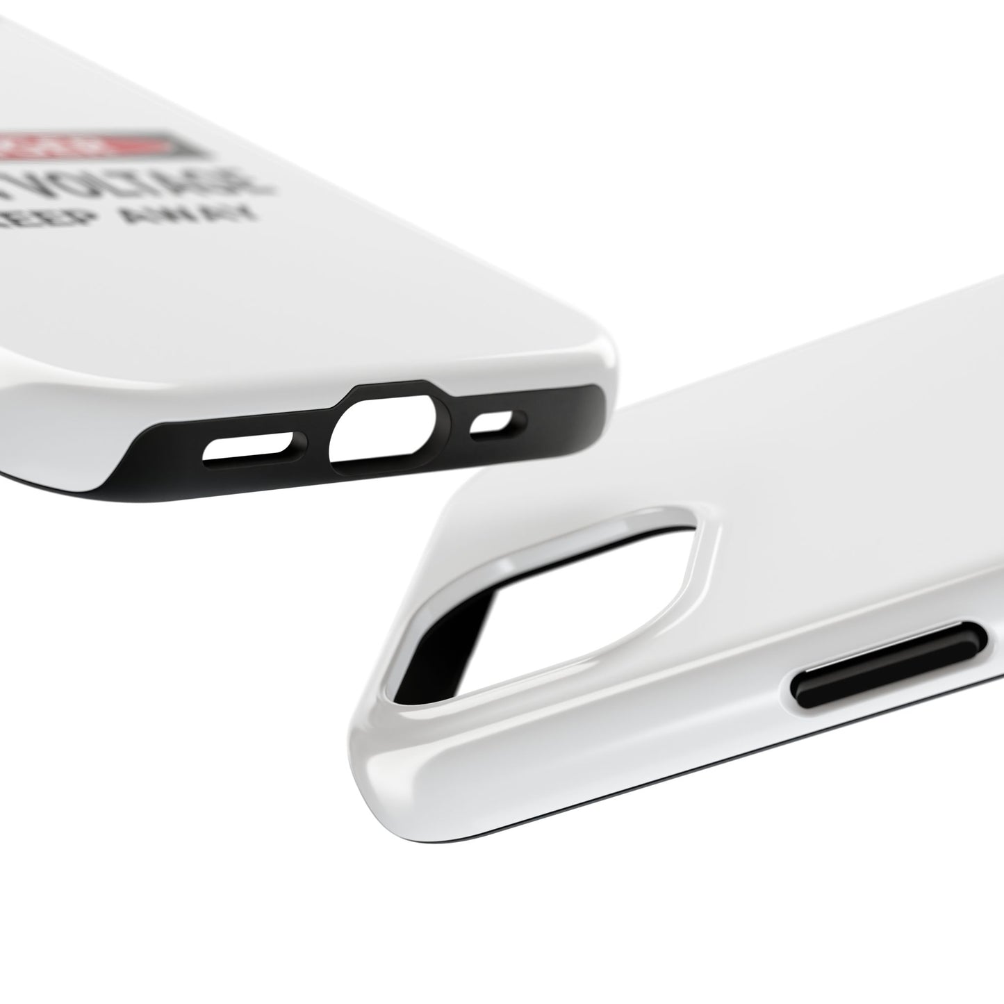 Danger High Voltage Keep Away - Tough iPhone Cases - Choose your Size