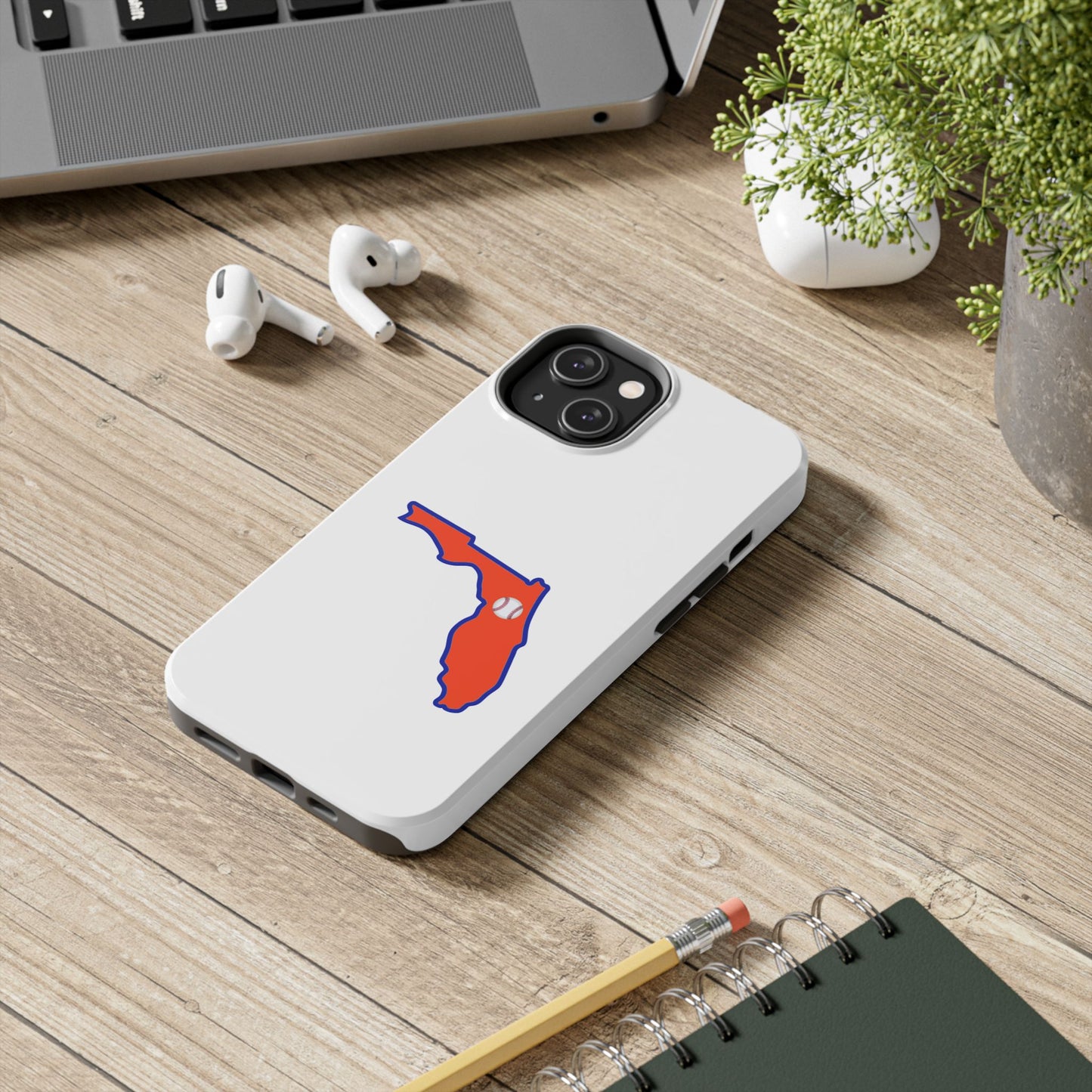 Florida Baseball - Tough iPhone Cases - Choose your Size