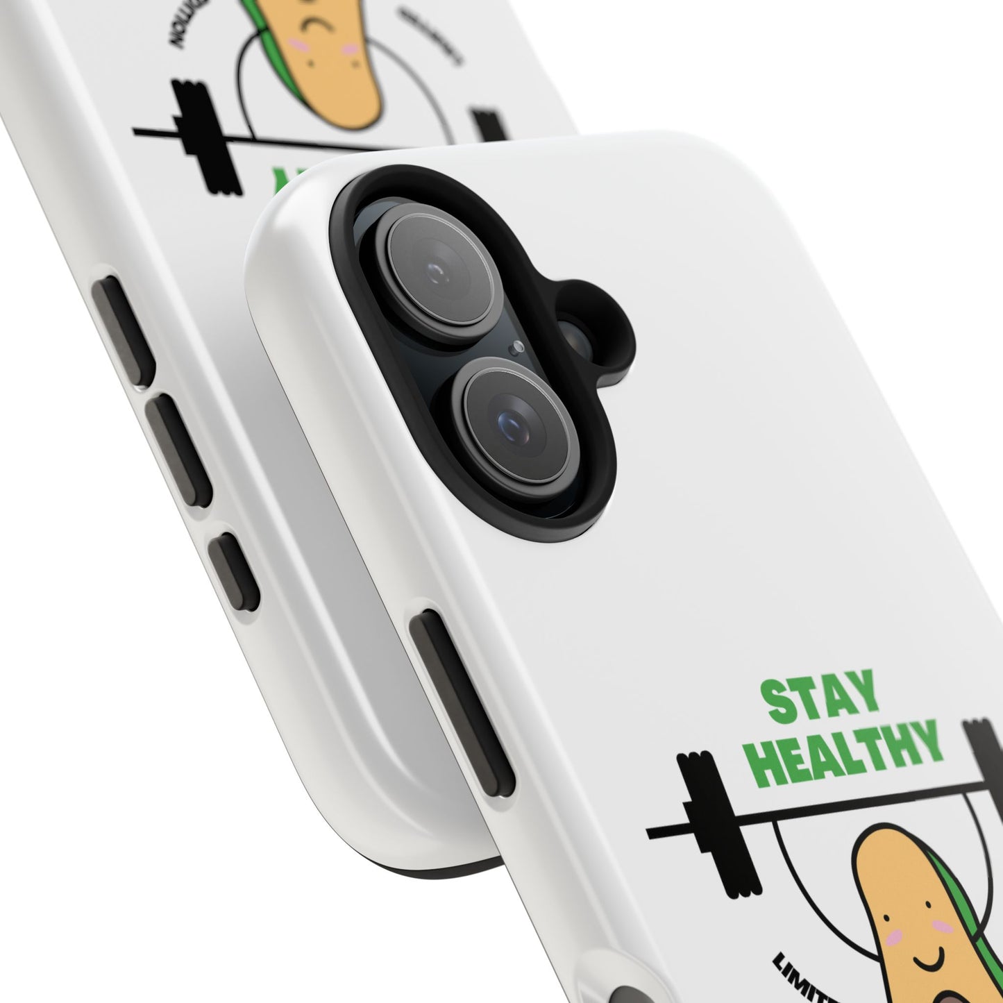 Stay Healthy Avocado - Tough iPhone Cases - Choose your Size