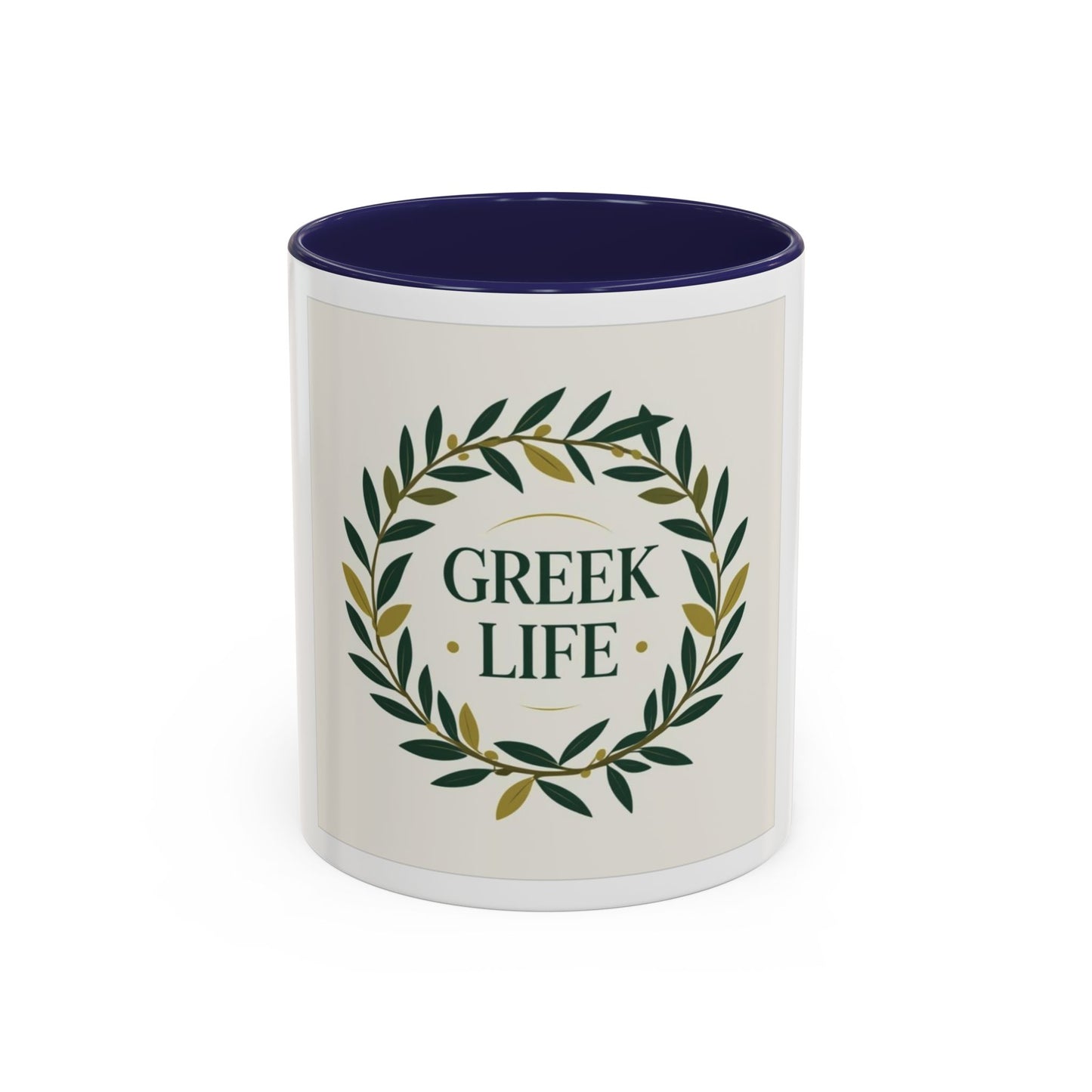 Greek Life Accent Coffee Mug | Perfect for Sororities, College Gifts, Friends, Graduations, Home Decor