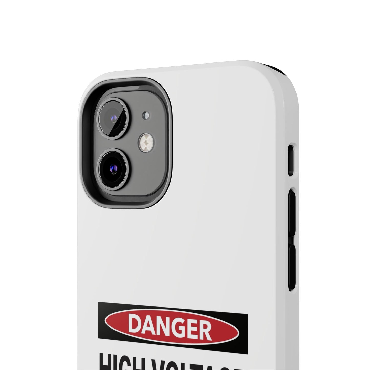 Danger High Voltage Keep Away - Tough iPhone Cases - Choose your Size