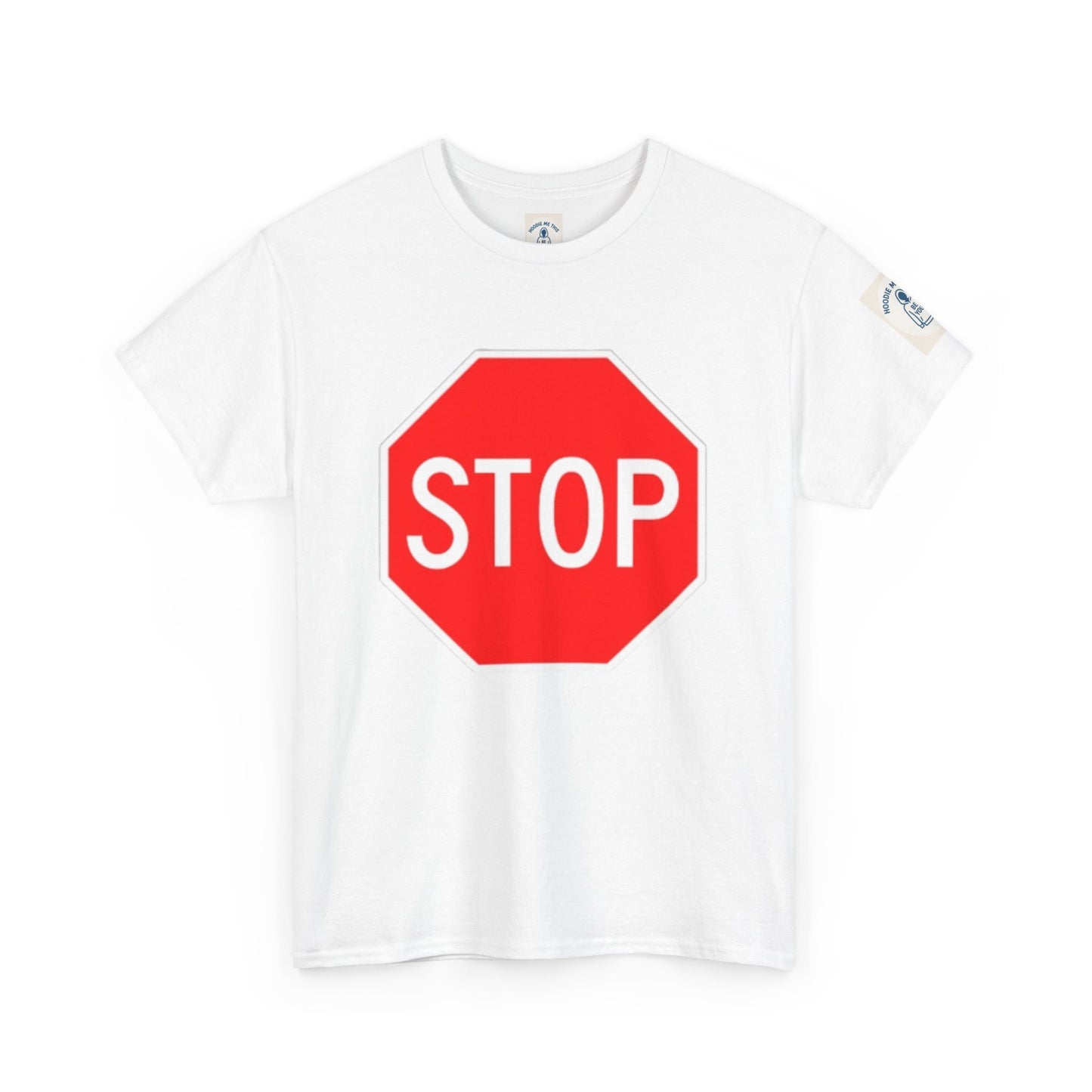 Stop Sign - Unisex Heavy Cotton Tee