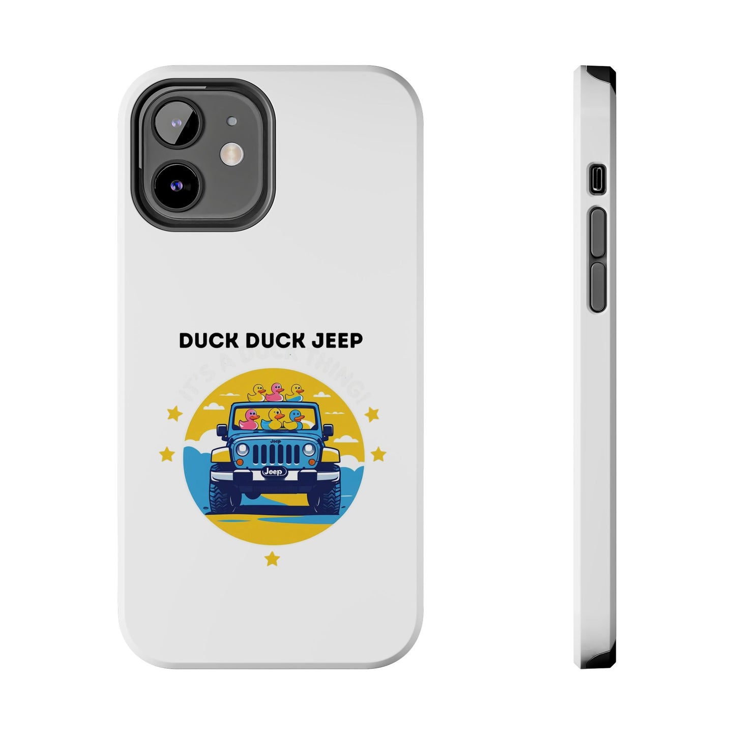 Duck Duck Jeep - Tough iPhone Cases - Choose your Size