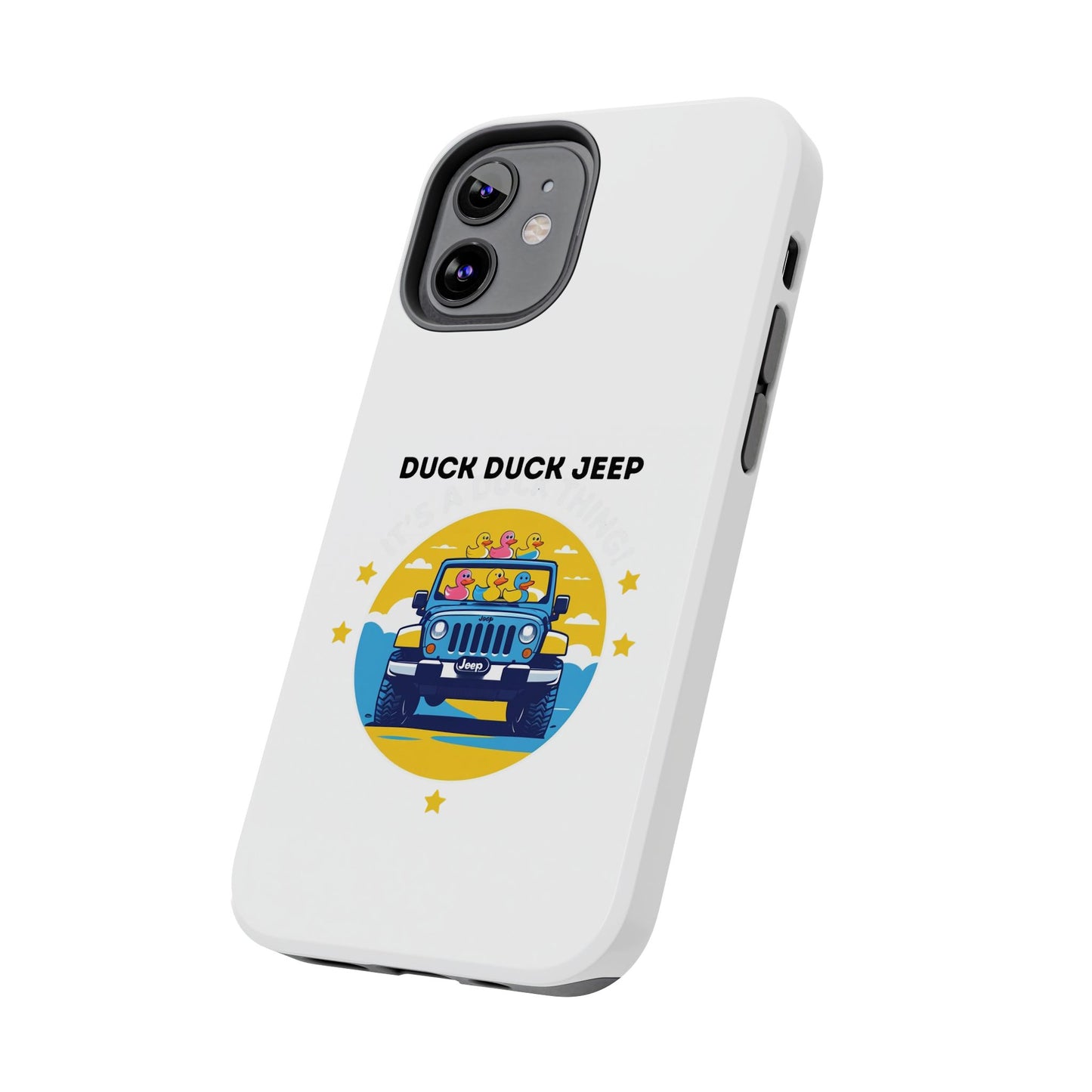 Duck Duck Jeep - Tough iPhone Cases - Choose your Size
