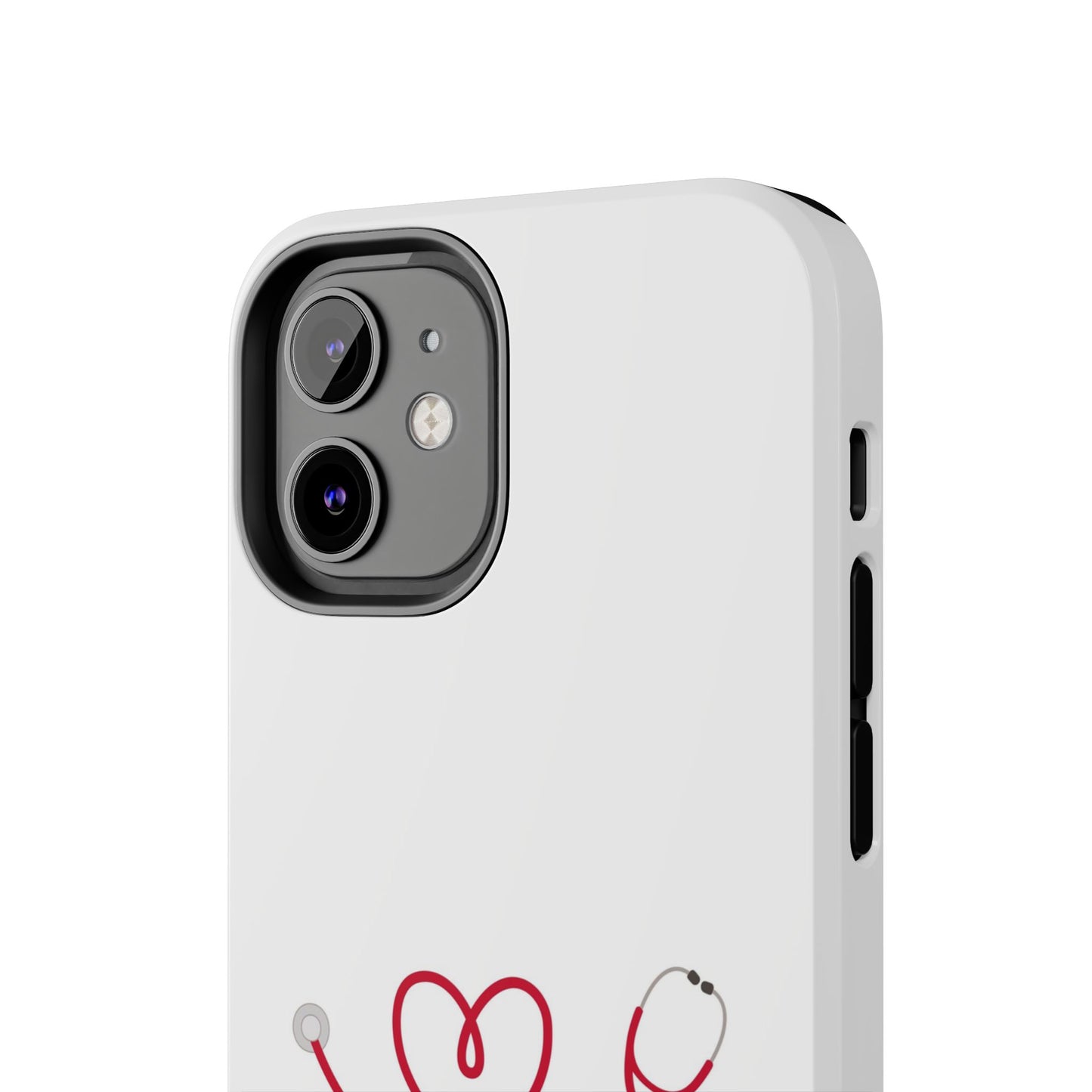 Stethoscope Heart - Tough iPhone Cases - Choose your Size