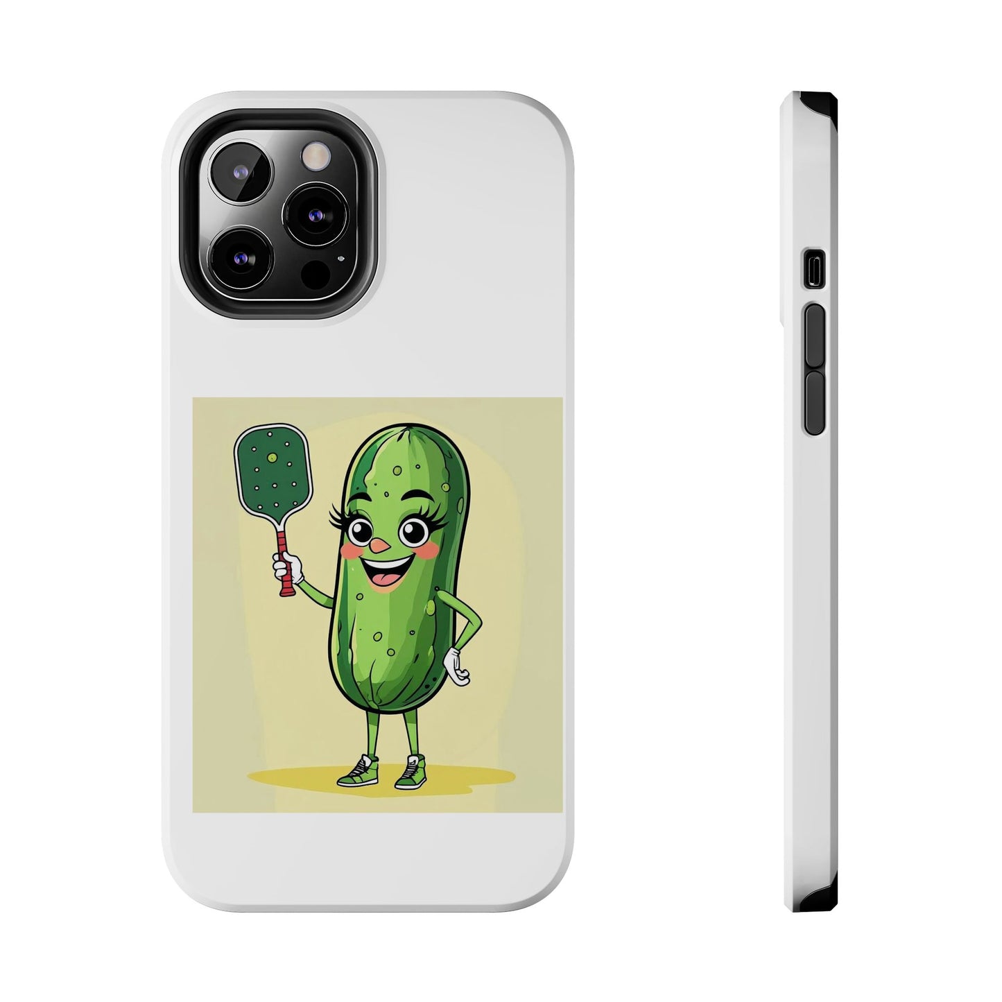Pickleball - Tough iPhone Cases - Choose your Size