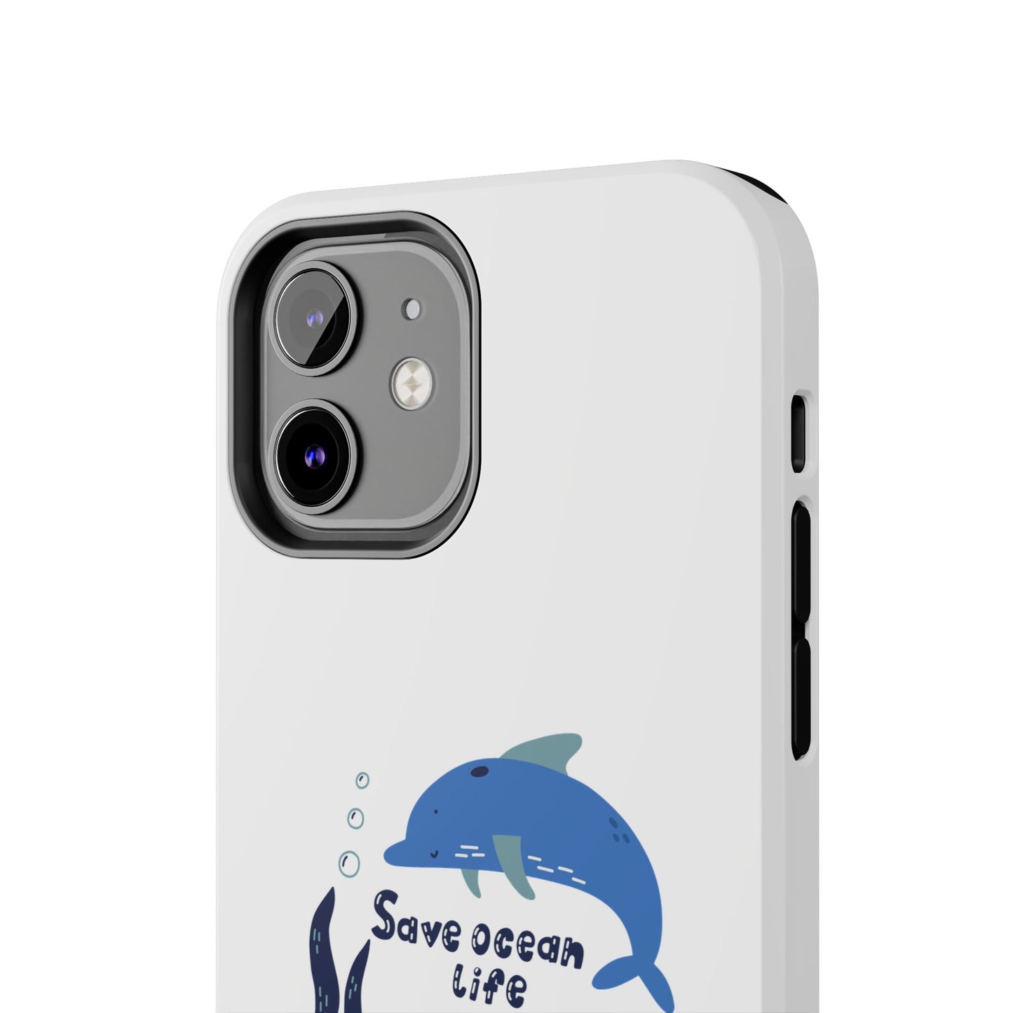 Save Ocean Life - Tough iPhone Cases - Choose your Size