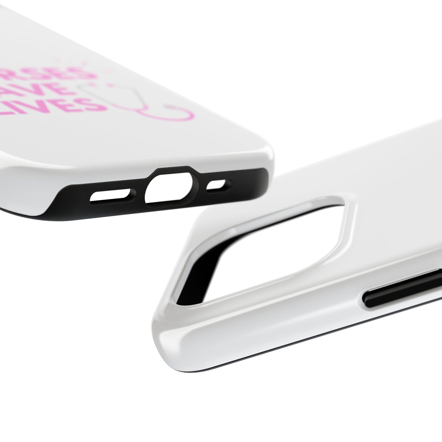 Nurses Save Lives - Tough iPhone Cases - Choose your Size