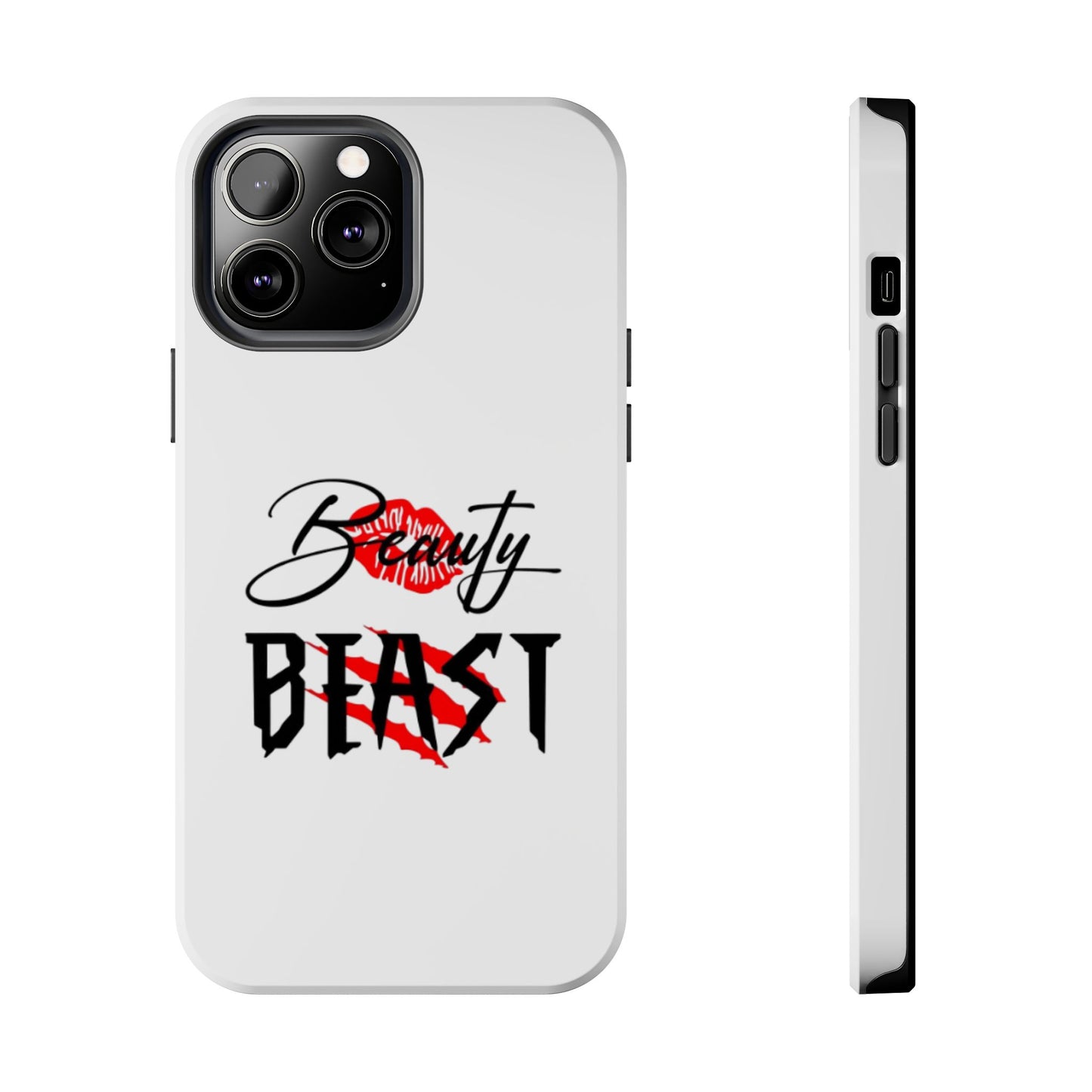 BEAUTY BEAST - Tough iPhone Cases - Choose your Size