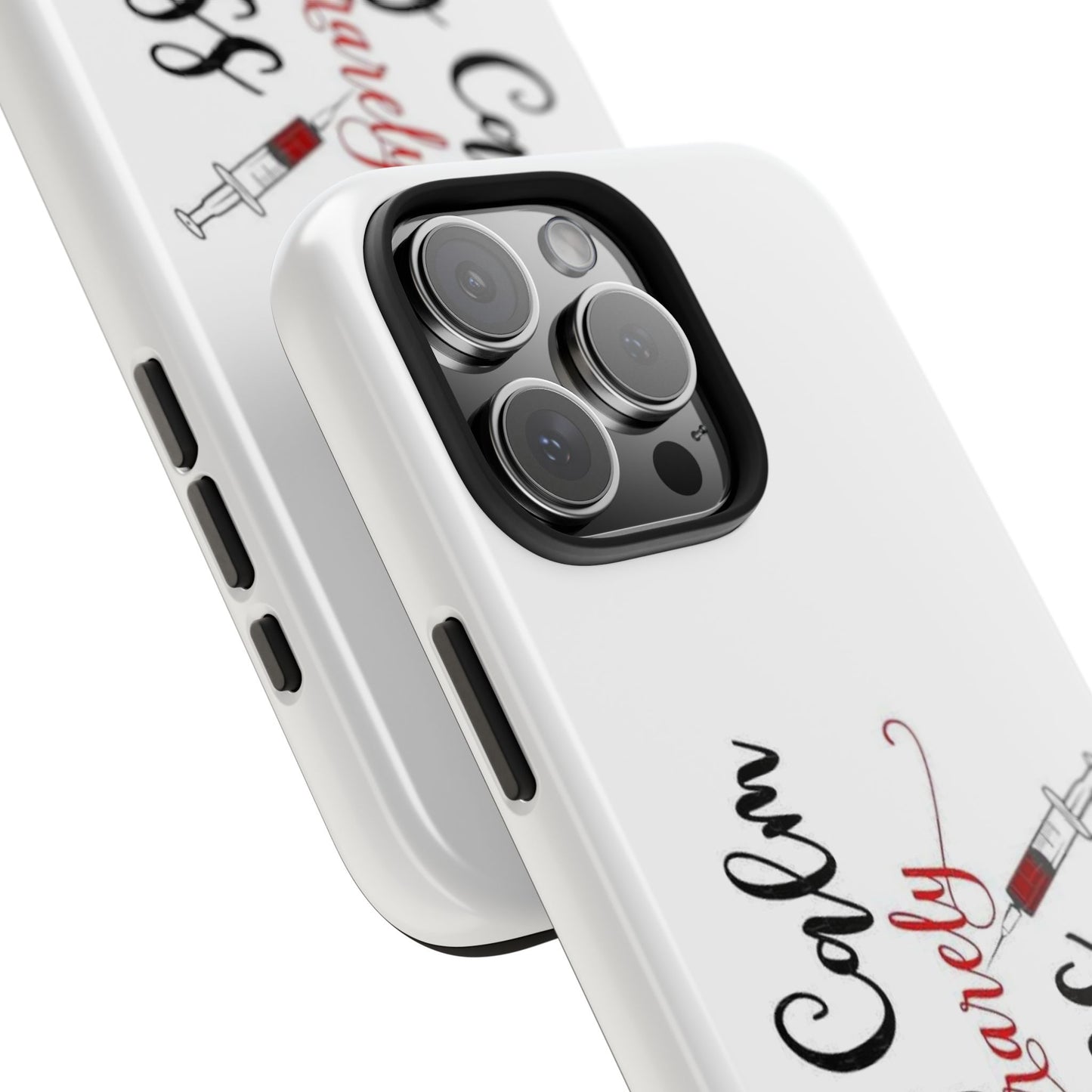 Stay Calm I Rarely Miss - Tough iPhone Cases - Choose your Size
