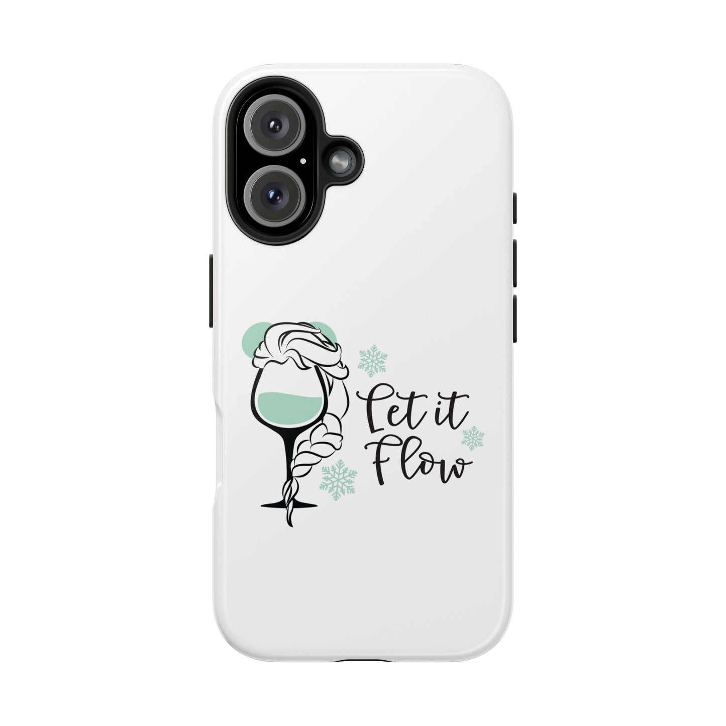 Let it Flow - Tough iPhone Cases - Choose your Size