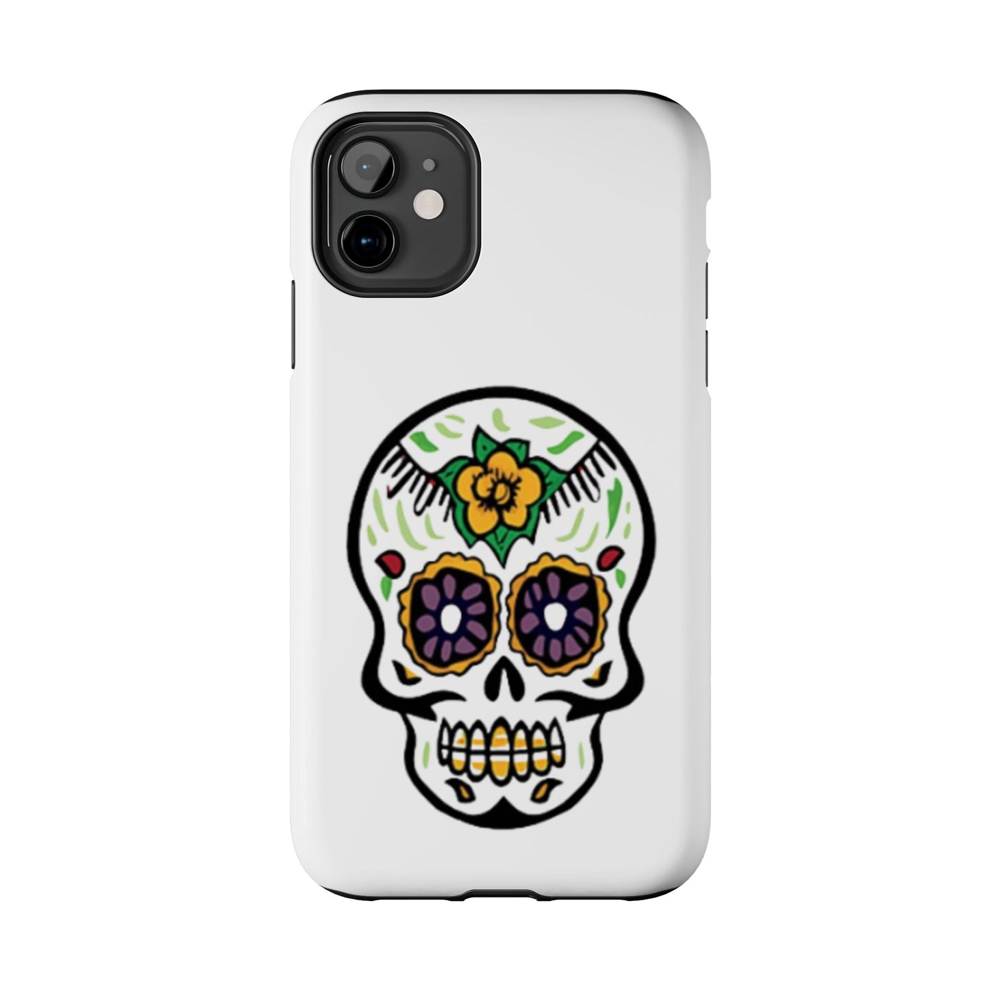 Colorful Skull - Tough iPhone Cases - Choose your Size
