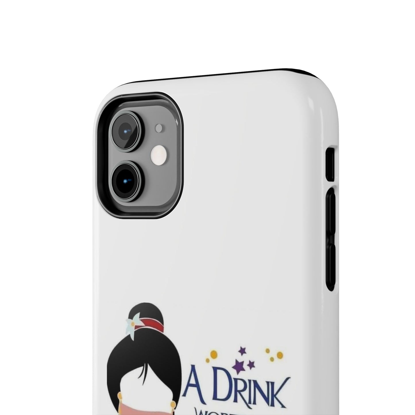 A Drink Worth Fighting For - Tough iPhone Cases - Choose your Size
