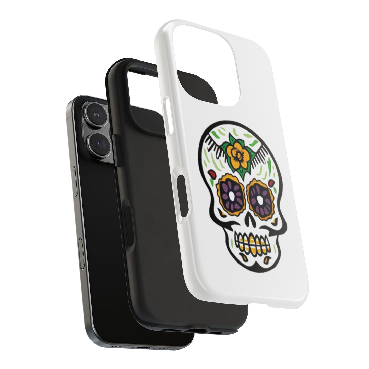 Colorful Skull - Tough iPhone Cases - Choose your Size