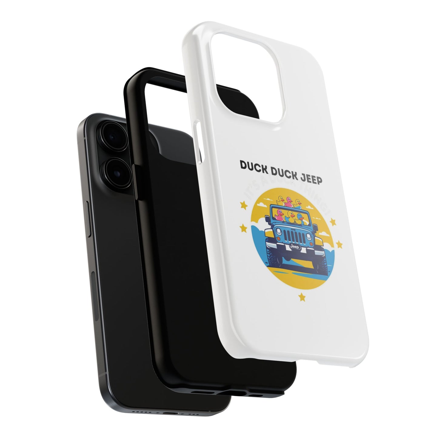 Duck Duck Jeep - Tough iPhone Cases - Choose your Size