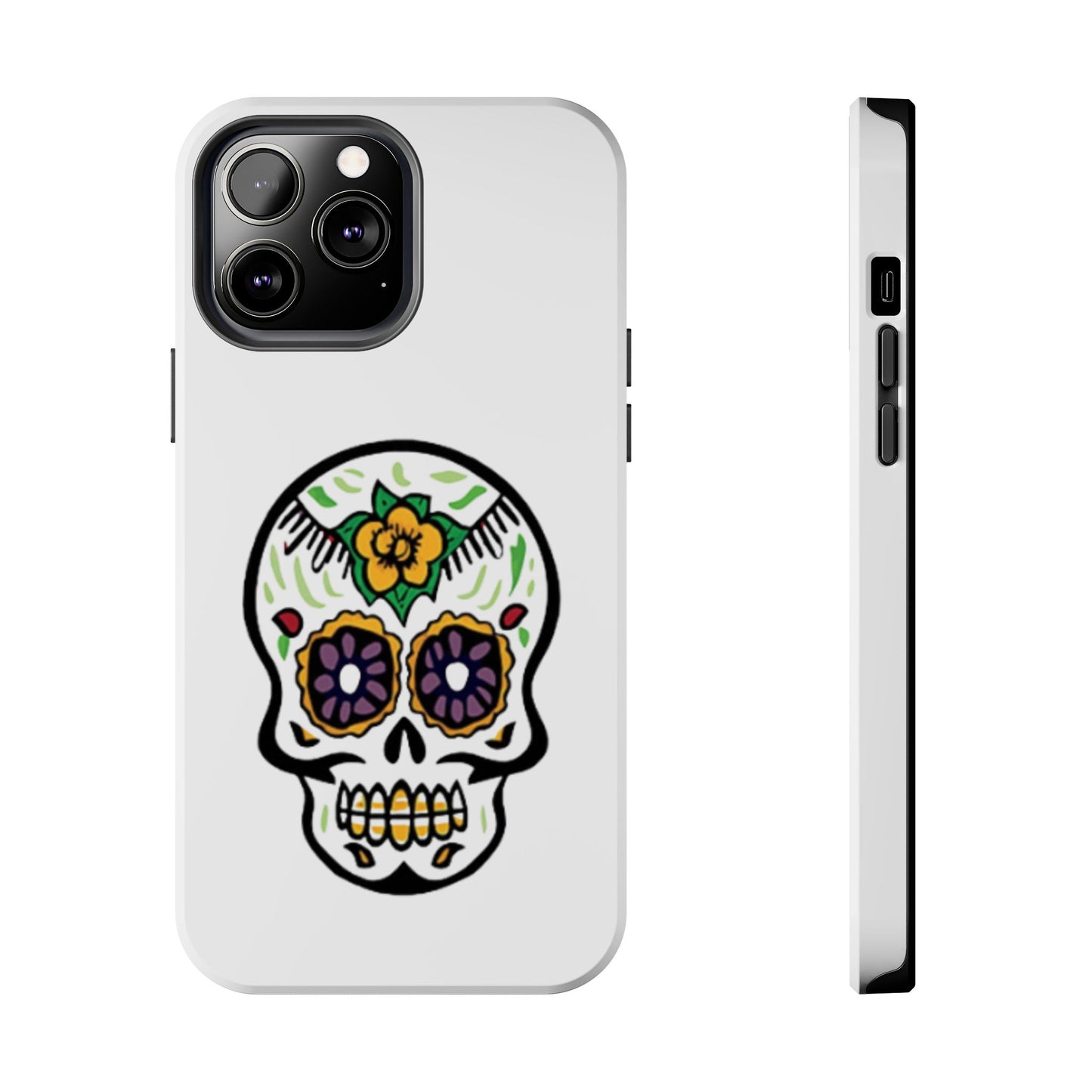 Colorful Skull - Tough iPhone Cases - Choose your Size