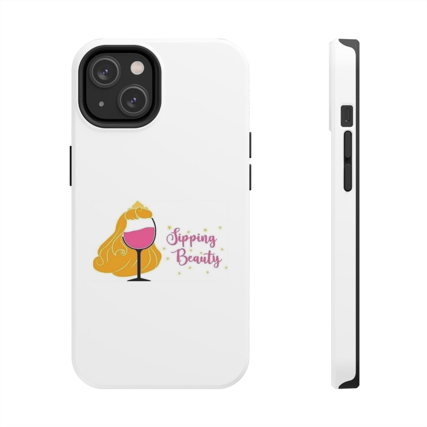 Sippin Beauty - Tough iPhone Cases - Choose your Size