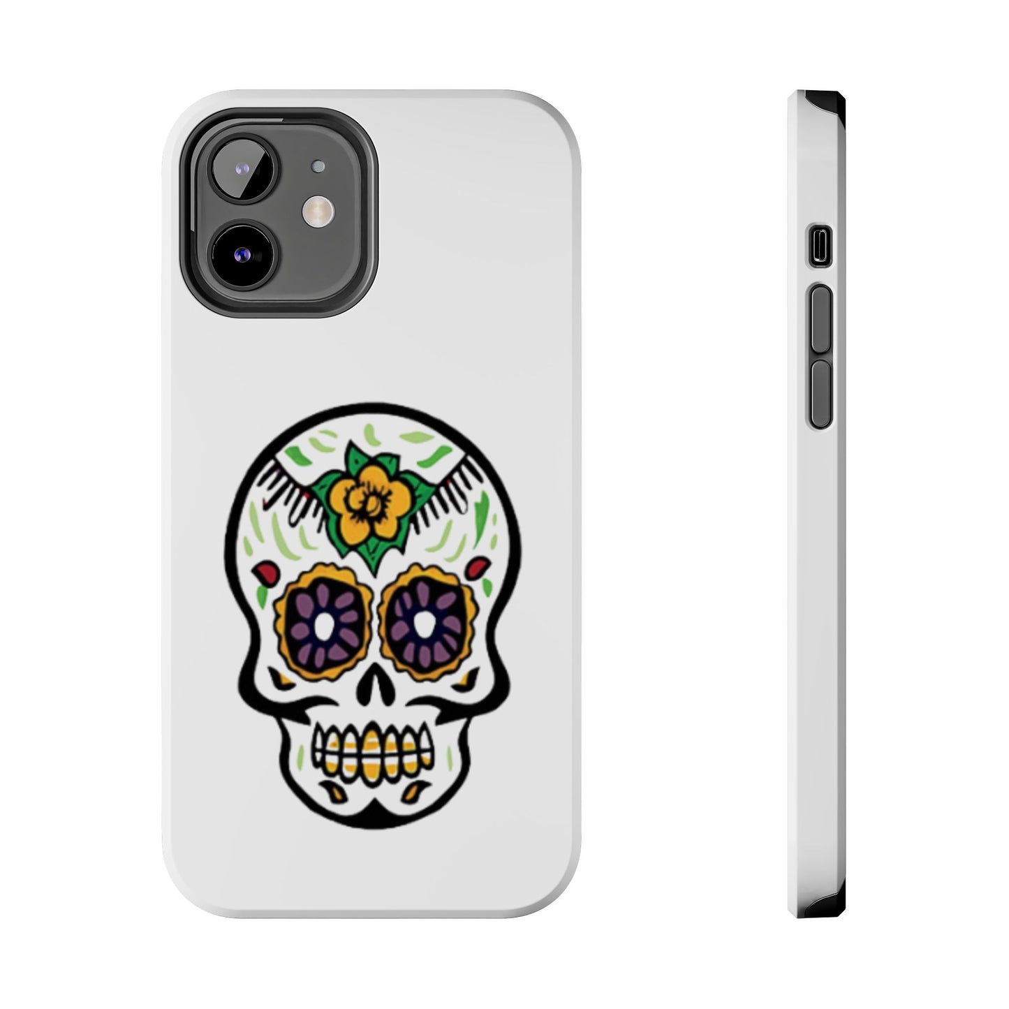 Colorful Skull - Tough iPhone Cases - Choose your Size