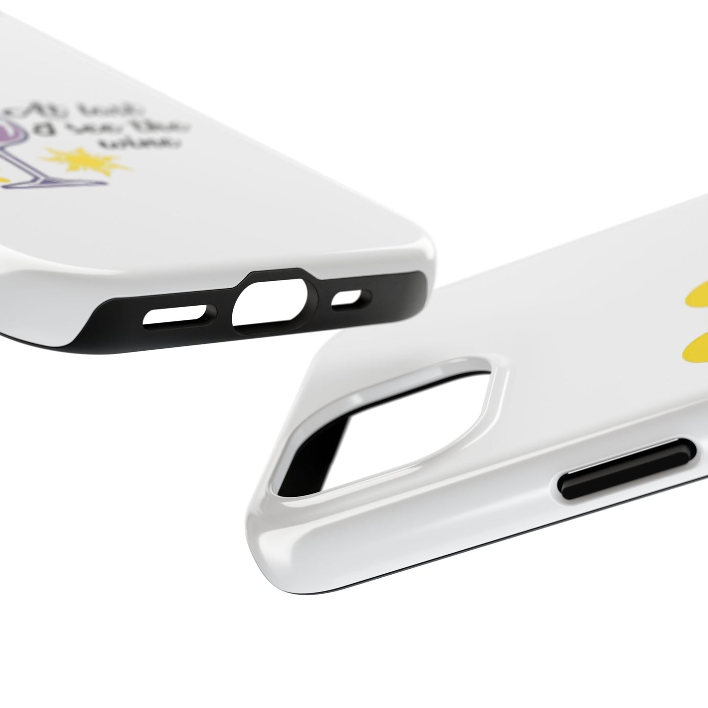 At Last I See The Wine - Tough iPhone Cases - Choose your Size