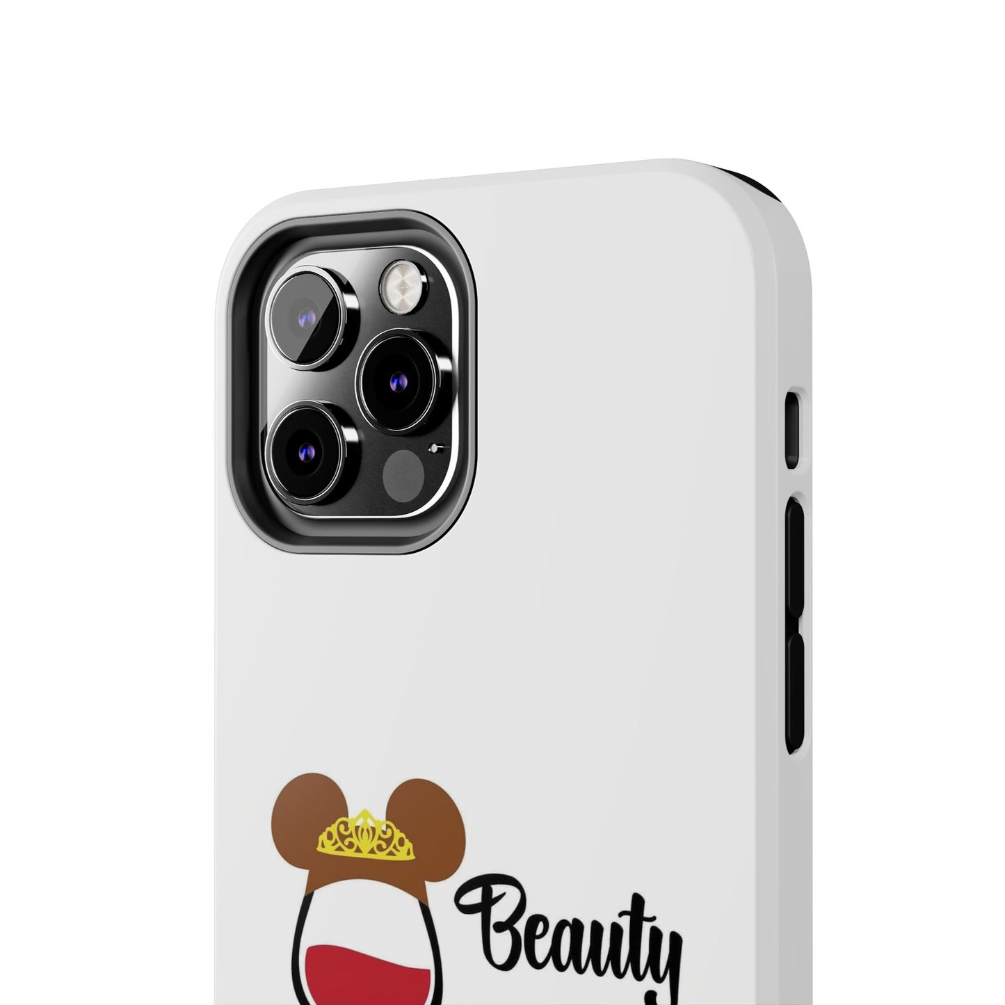 Beauty and the Bottle - Tough iPhone Cases - Choose your Size