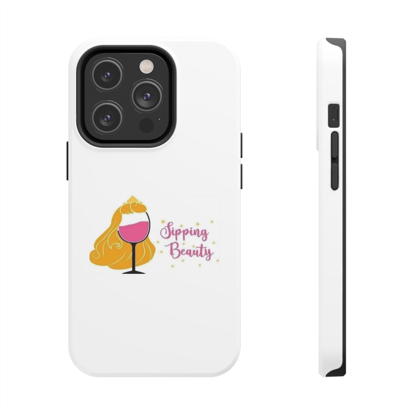 Sippin Beauty - Tough iPhone Cases - Choose your Size
