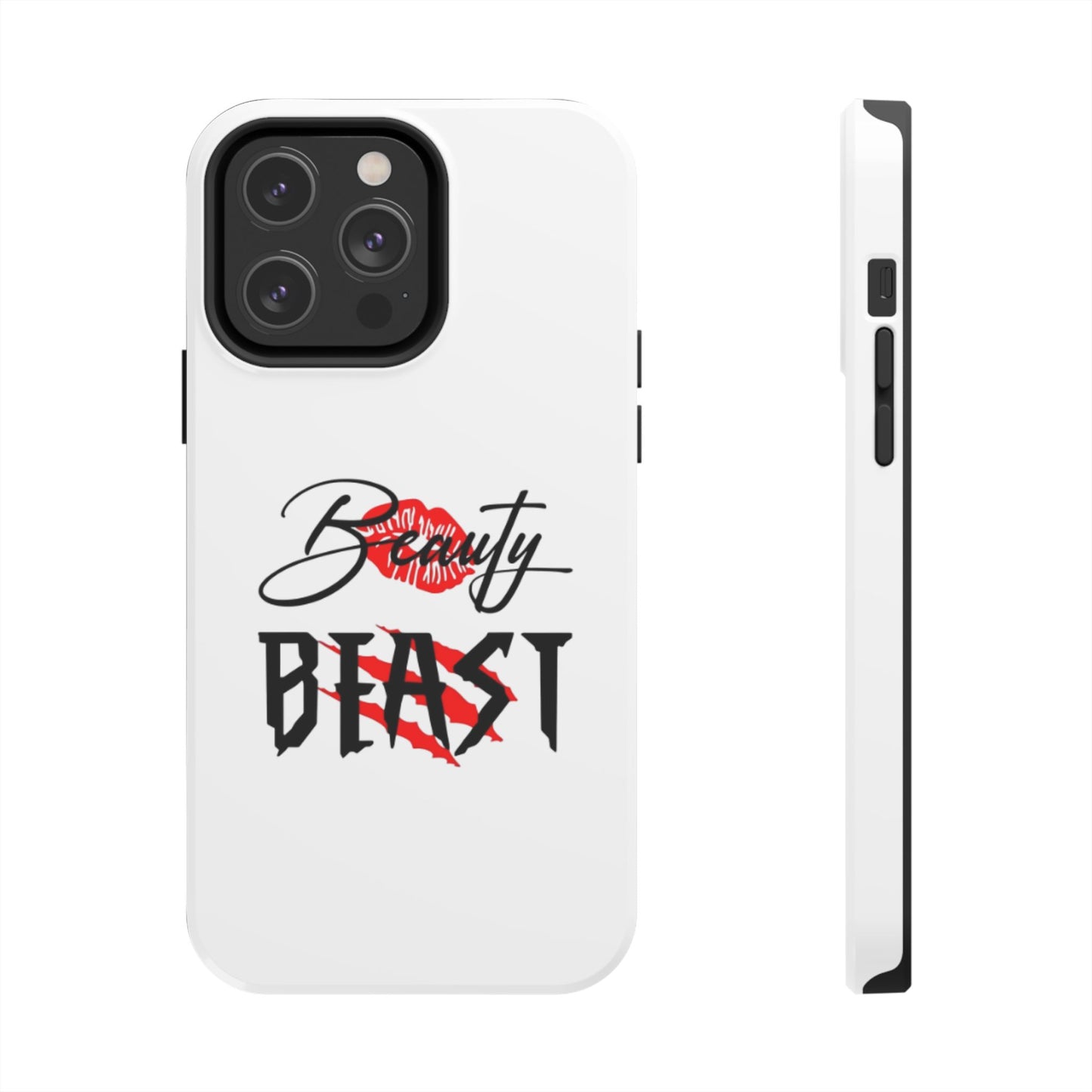 BEAUTY BEAST - Tough iPhone Cases - Choose your Size