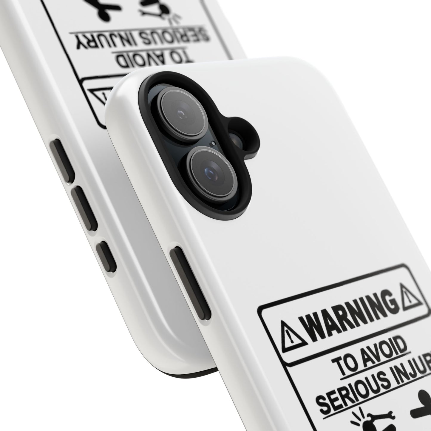 WARNING TO AVOID SERIOUS INJURY DON’T TELL MEMHOW TO DO MY JOB - Tough iPhone Cases - Choose your Size