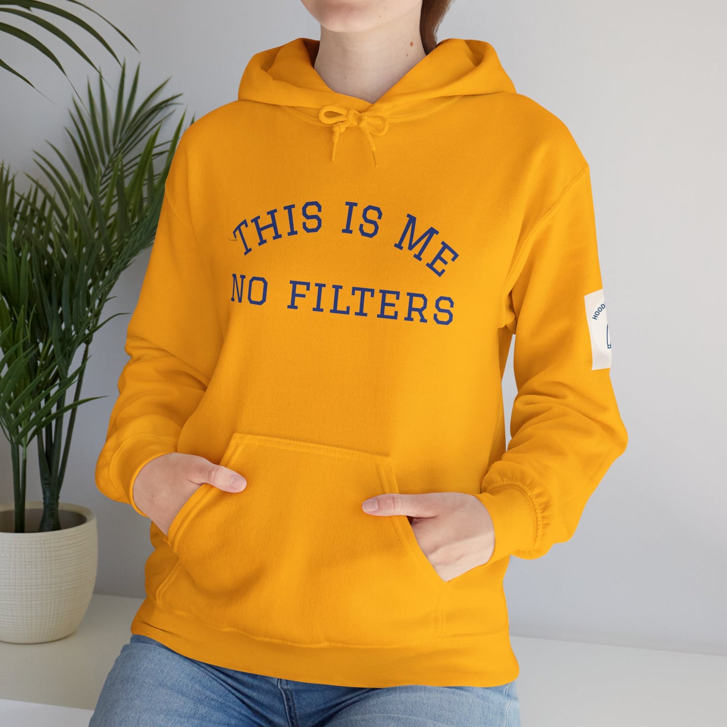 This is Me No Filters - Unisex Heavy Blend Hoodie - Cozy Gift, Casual Wear, Comfortable Sweatshirt, Everyday Style, Perfect for Teens