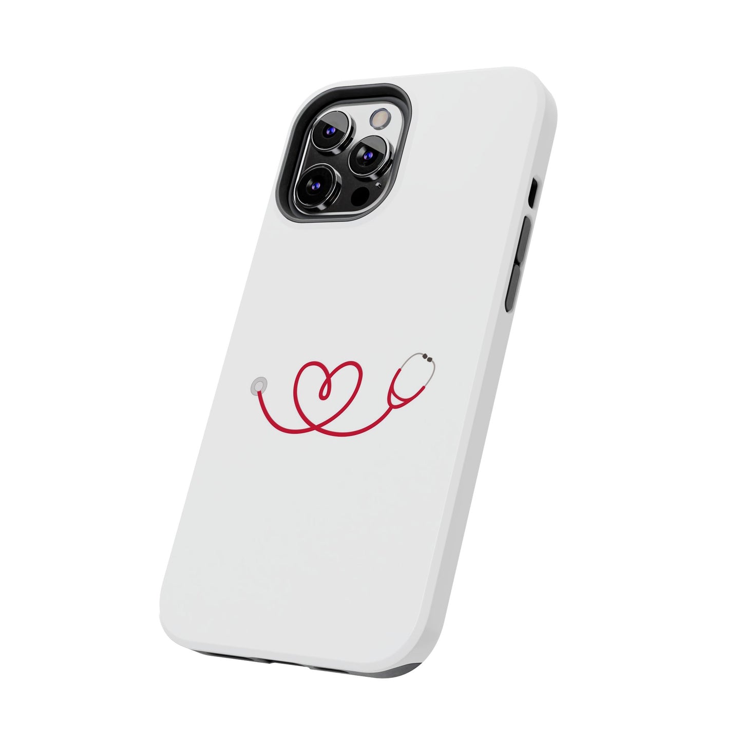 Stethoscope Heart - Tough iPhone Cases - Choose your Size