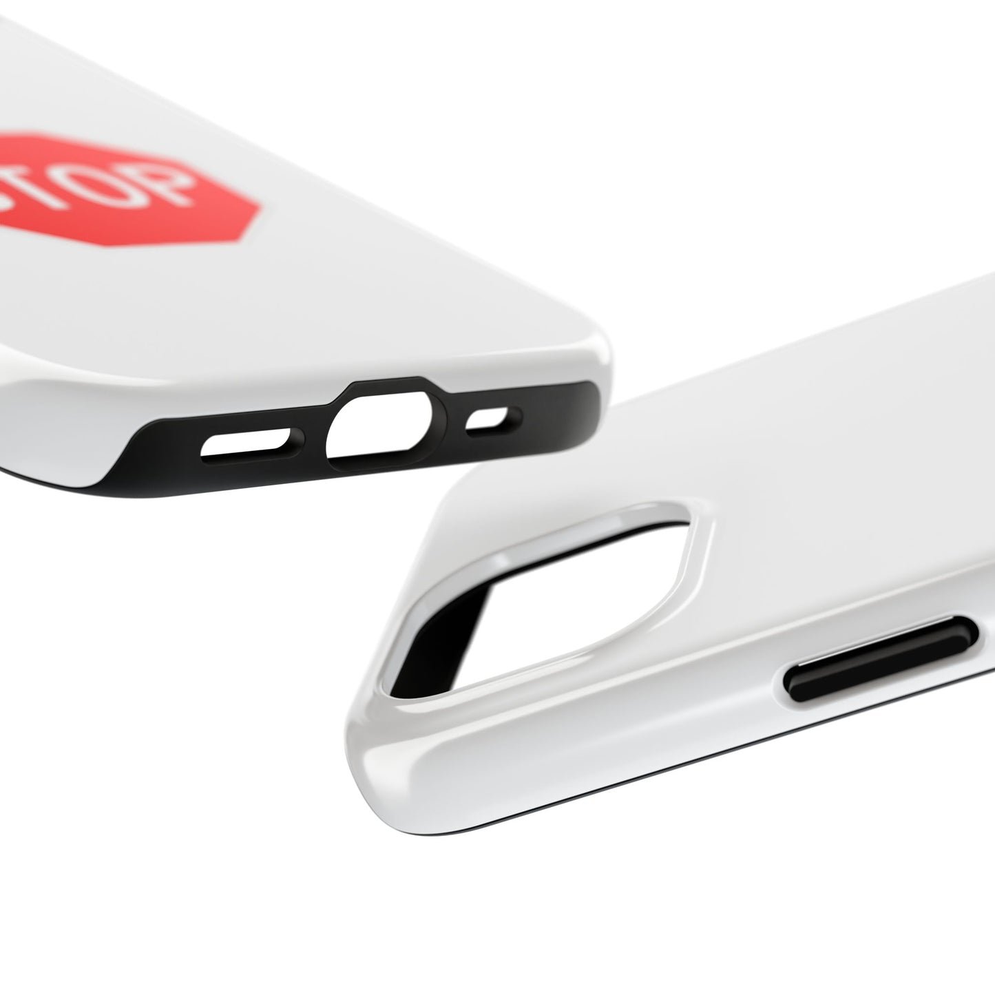 Stop Sign - Tough iPhone Cases - Choose your Size