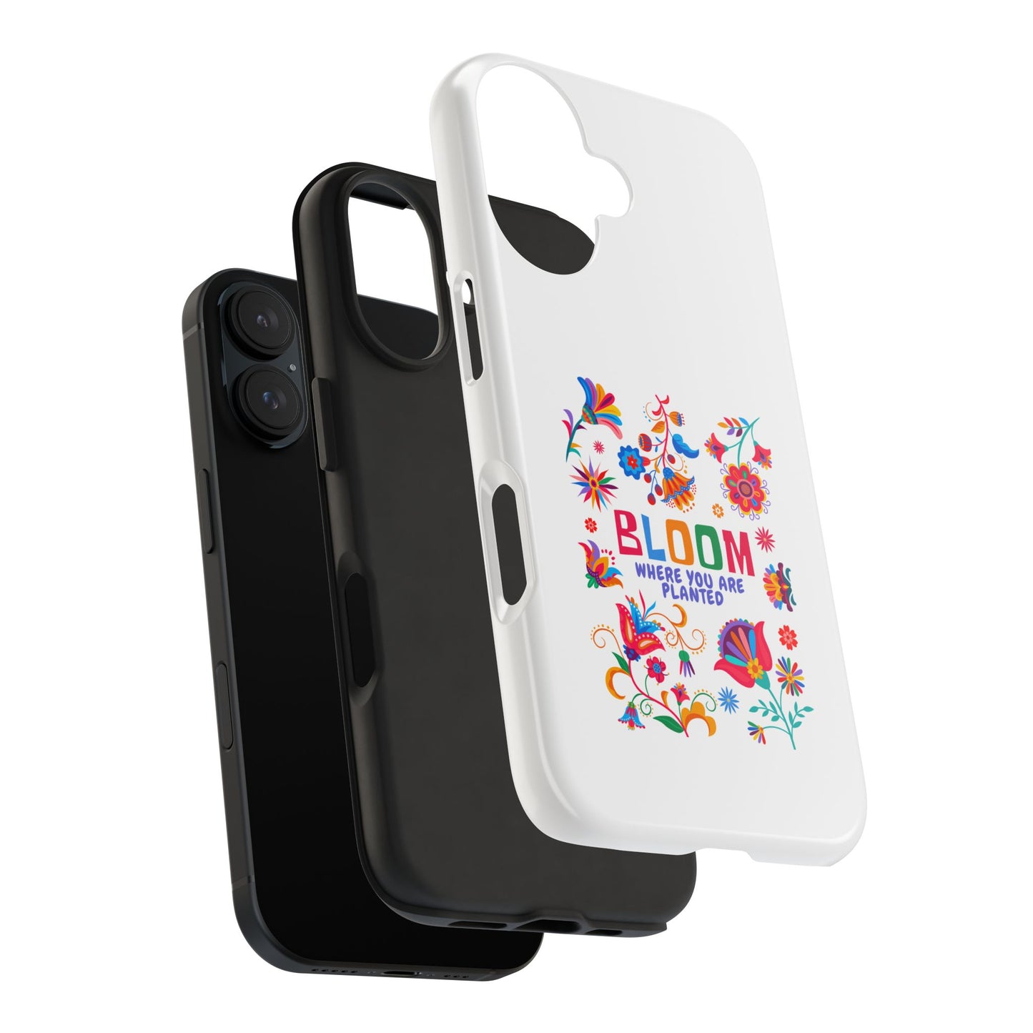 Bloom Where You are Planted - Tough iPhone Cases - Choose your Size