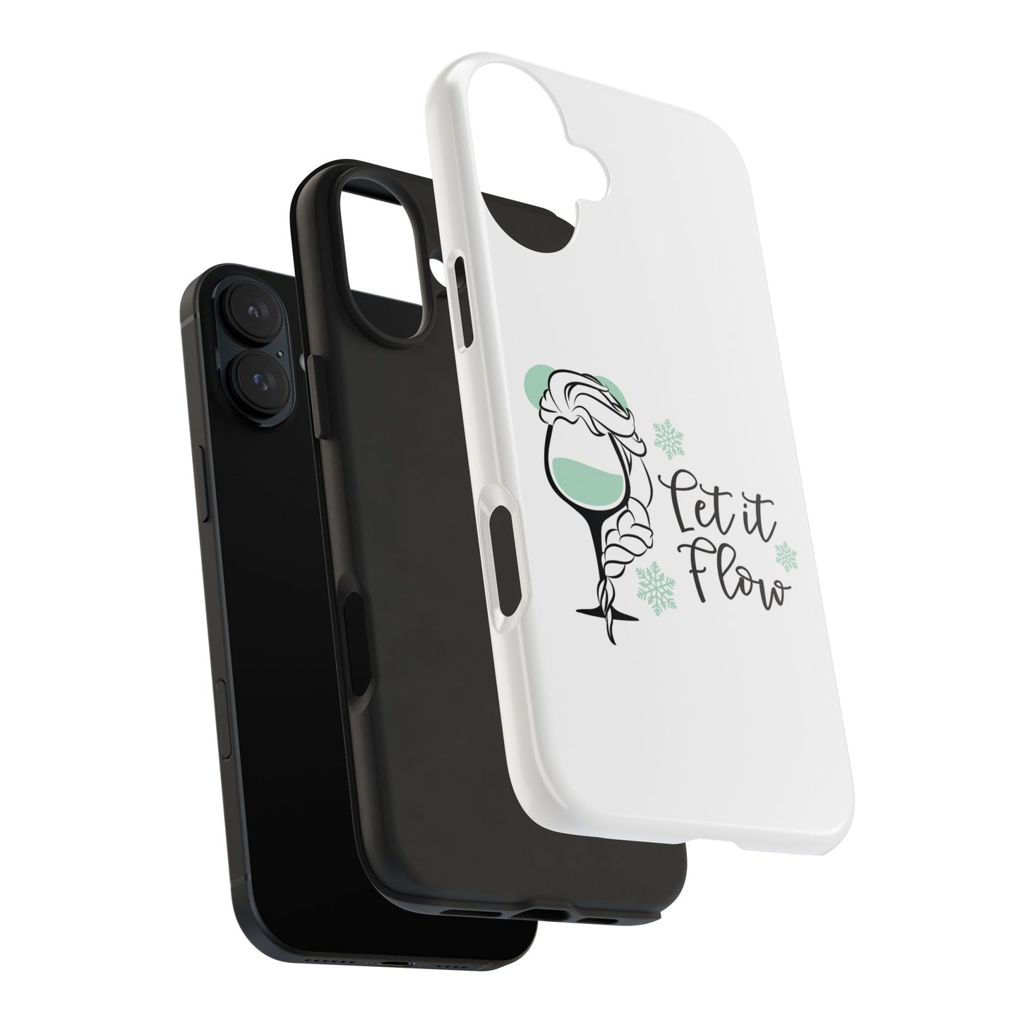 Let it Flow - Tough iPhone Cases - Choose your Size